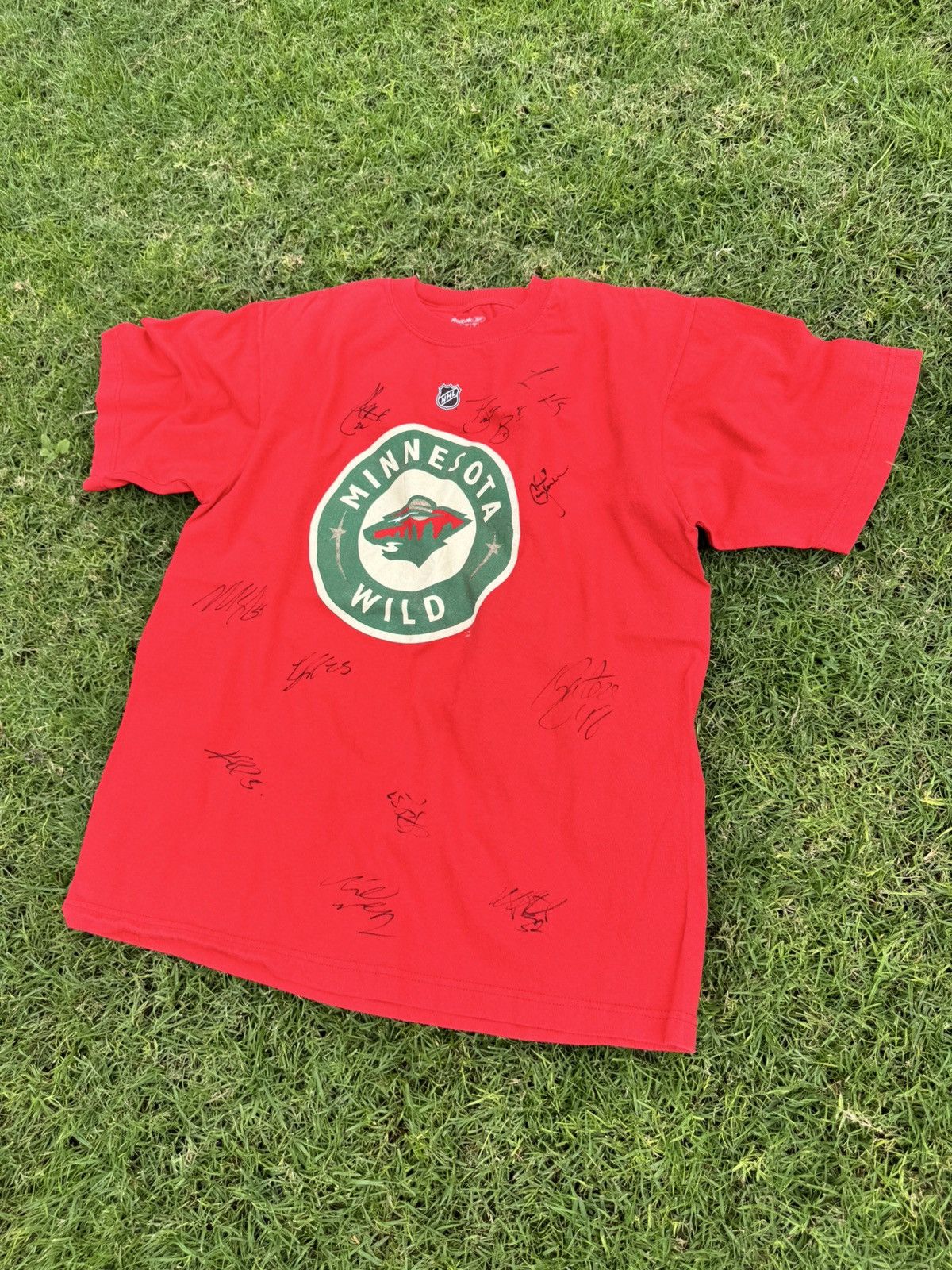 Reebok Reebok Minnesota Wild Zach boogaard #24 NHL Player T-shirt Size US M / EU 48-50 / 2 - 2 Thumbnail