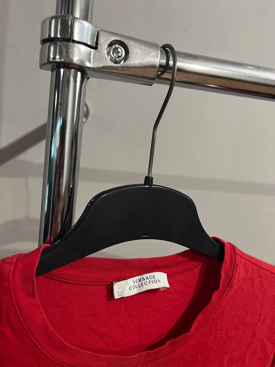 Versace VERSACE COLLECTION BY GIANNI VERSACE RED COTTON T SHIRT SZ S Size US S / EU 44-46 / 1 - 5 Thumbnail