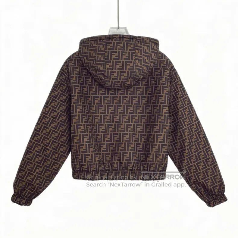 Fendi Fendi Dark brown classic double F old flower all-printed h Size XS / US 0-2 / IT 36-38 - 2 Thumbnail