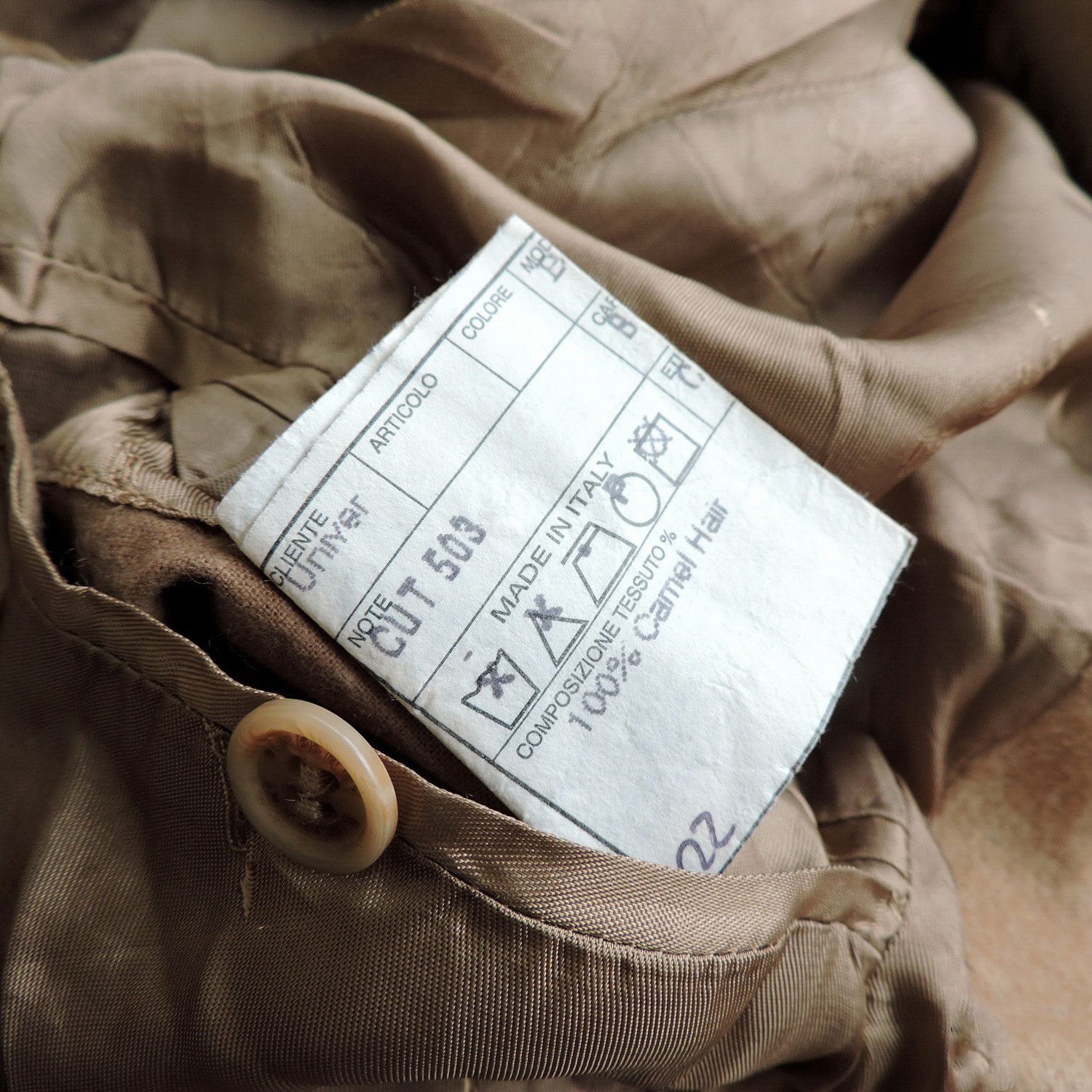 Burberry Burberry Bennet Camel Hair Jacket Size US S / EU 44-46 / 1 - 5 Thumbnail