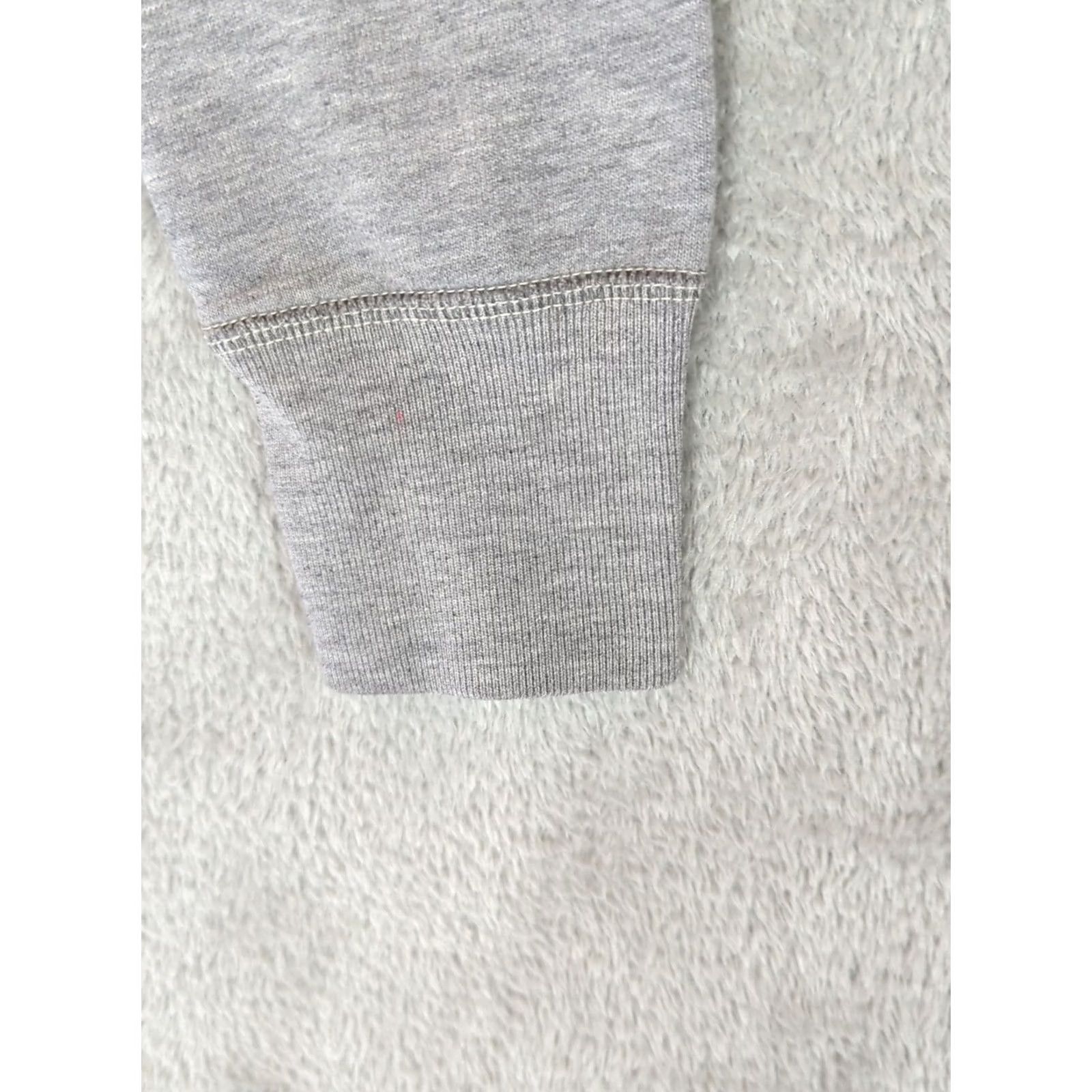 Abercrombie & Fitch VINTAGE Abercrombie & Fitch Hoodie Sweatshirt Women’s Gray Pullover Sz M High Neck Embroidered Logo 90s Preppy Regular Fit Fleece Cotton-Polyester Size M / US 6-8 / IT 42-44 - 5 Thumbnail
