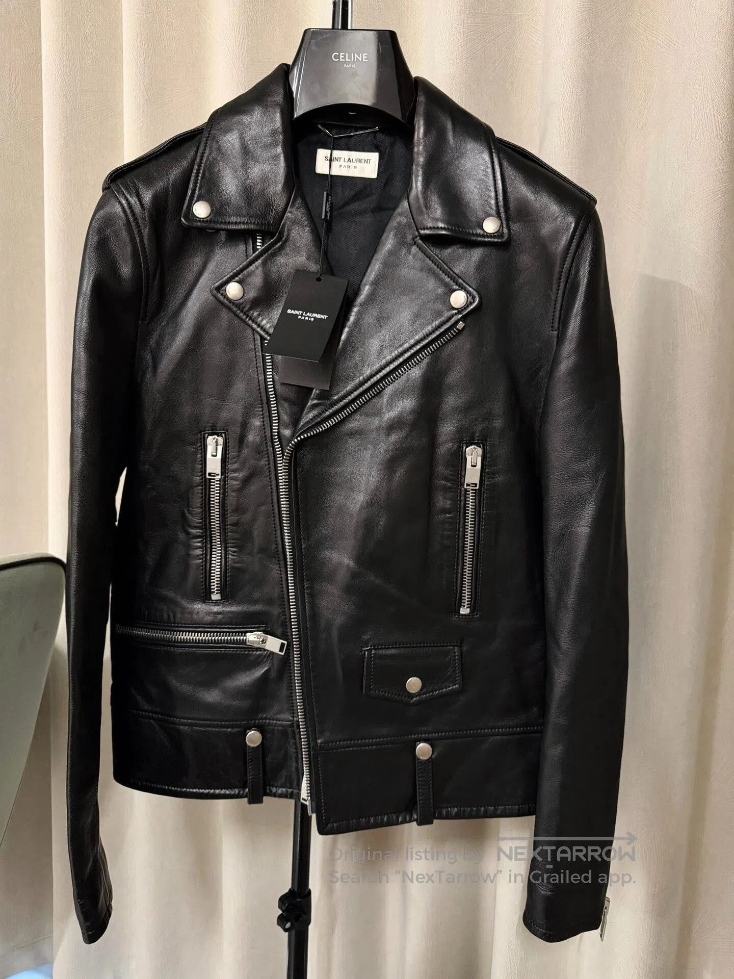Saint Laurent Paris Saint Laurent L01 Leather Jacket. Size US M / EU 48-50 / 2 - 1 Thumbnail