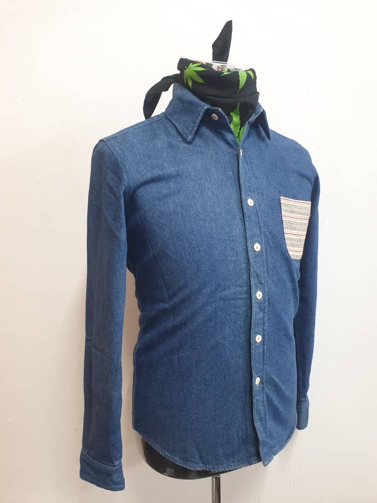 Ciaopanic Ciao panic Japan brand blue chambray Size US L / EU 52-54 / 3 - 10 Thumbnail