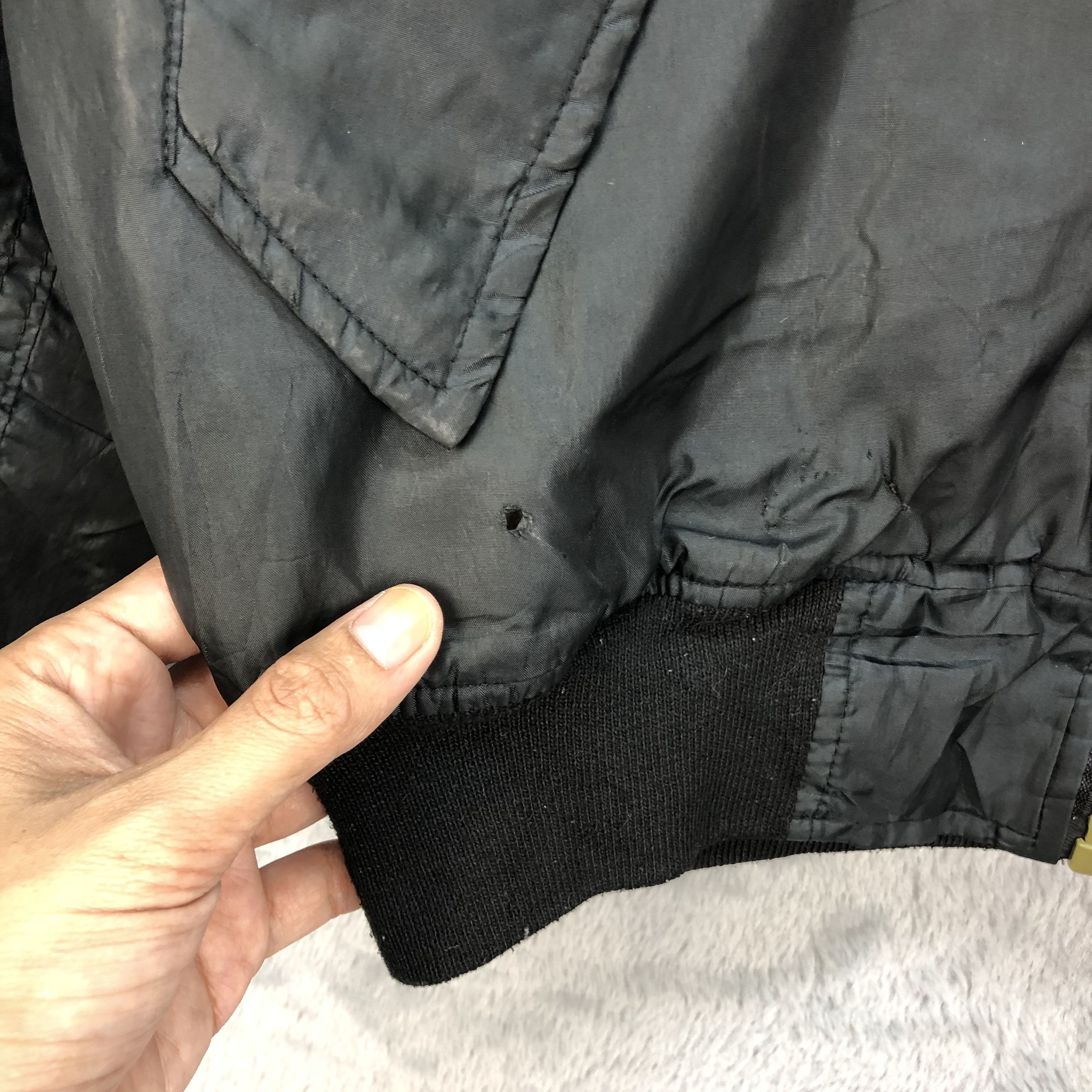 Japanese Brand TRASHED DCM BRAND BOMBERS FLIGHT JACKET #4994-35 Size US M / EU 48-50 / 2 - 4 Thumbnail