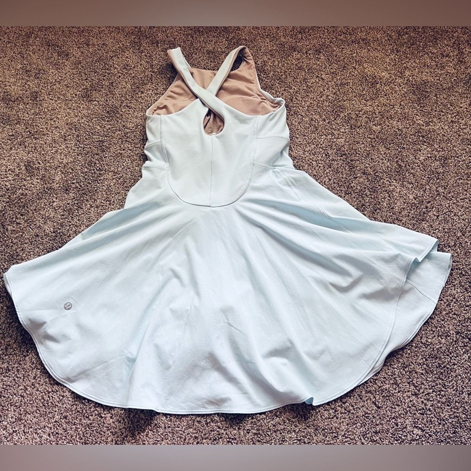 Lululemon Light Blue Lululemon Court Crush Tennis Dress Size S / US 4 / IT 40 - 2 Thumbnail