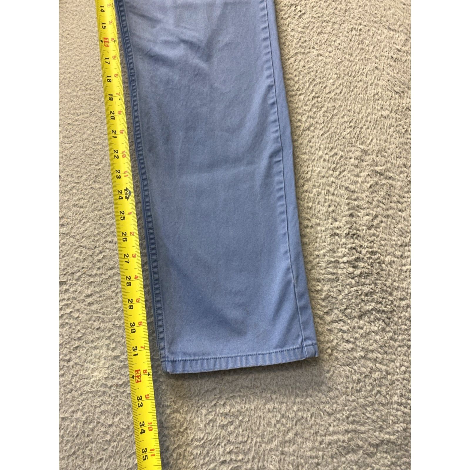Bonobos BONOBOS Slim Taper Chino Pants Blue 32x32 Regular Men’s 32 Inseam / 160-18 Size US 32 / EU 48 - 4 Thumbnail