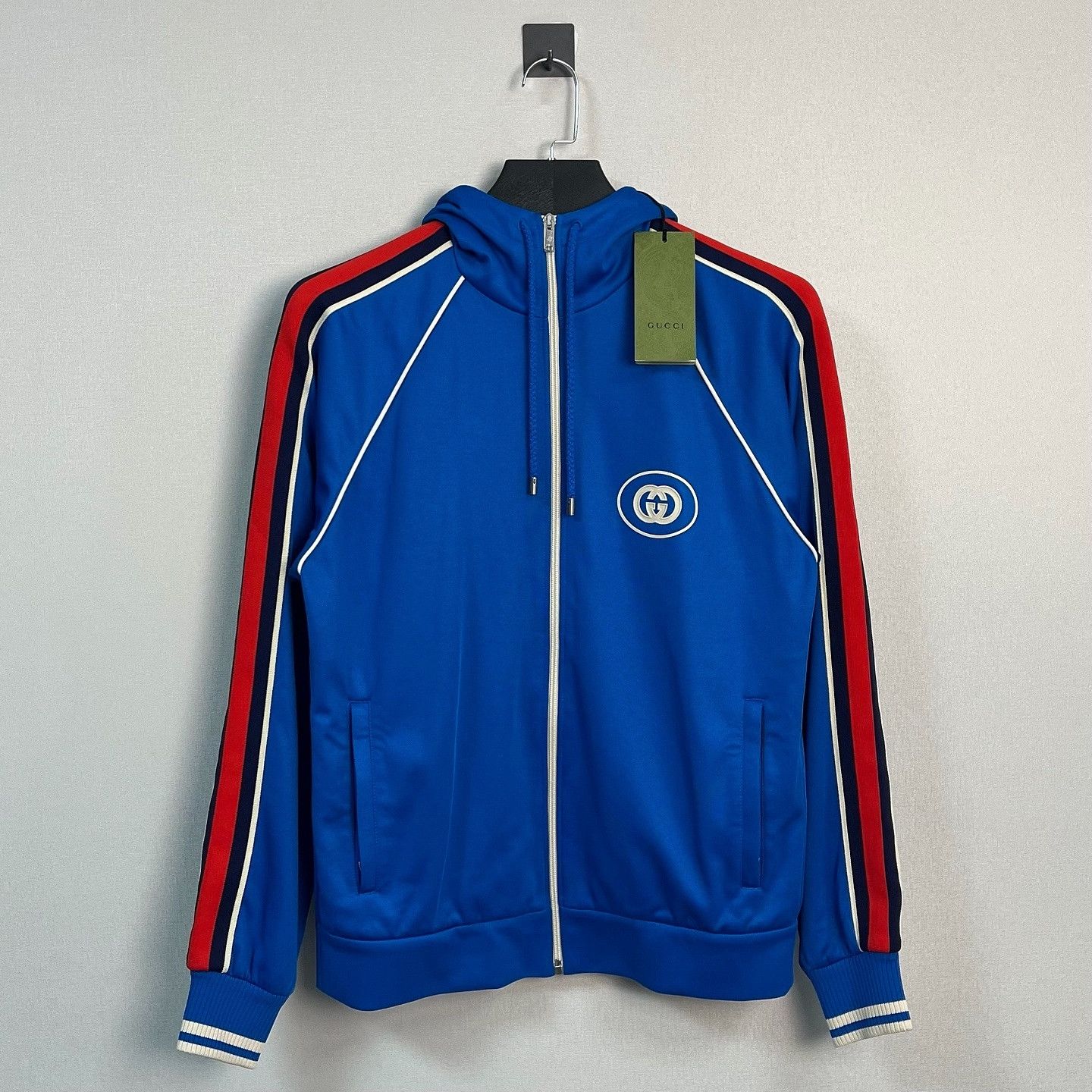 Gucci Gucci Logo Patch Hooded Zip Jacket Size S Size US S / EU 44-46 / 1 - 1 Thumbnail