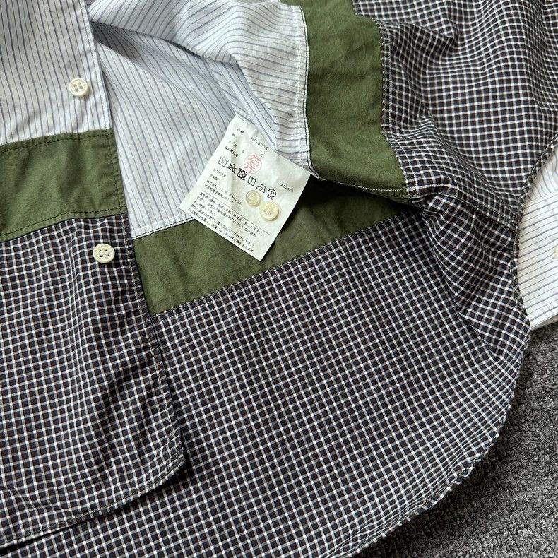Comme des Garcons Comme Des Garcons Striped plaid color-blocking patchwork s Size US S / EU 44-46 / 1 - 5 Thumbnail