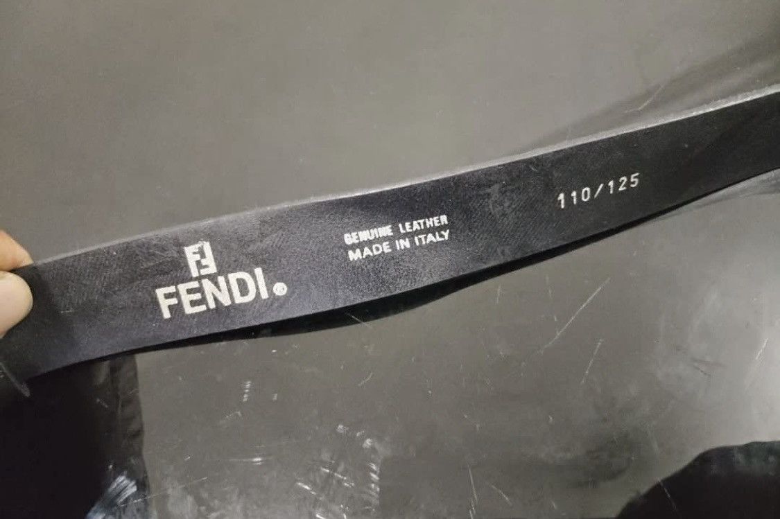 Fendi Fendi steel logo FF buckle Size ONE SIZE - 4 Thumbnail