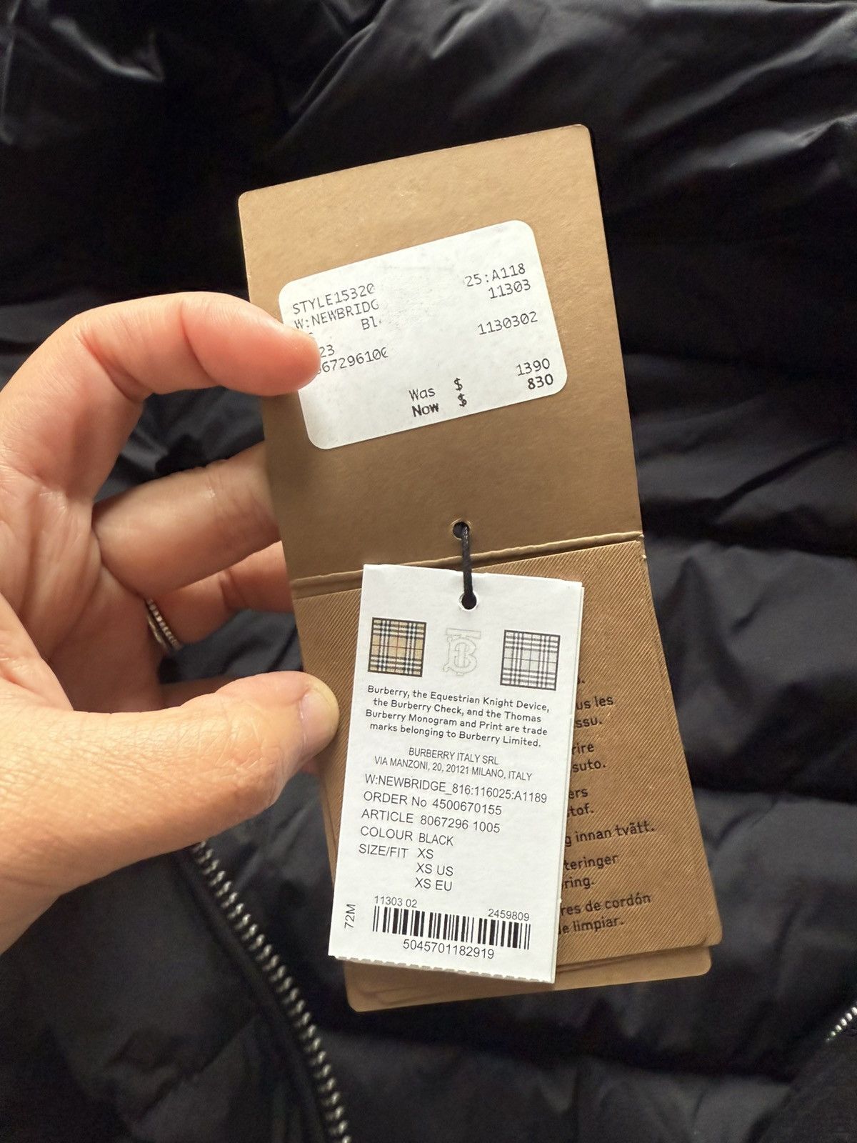 Burberry Burberry long winter coat size xs Size XS / US 0-2 / IT 36-38 - 5 Thumbnail