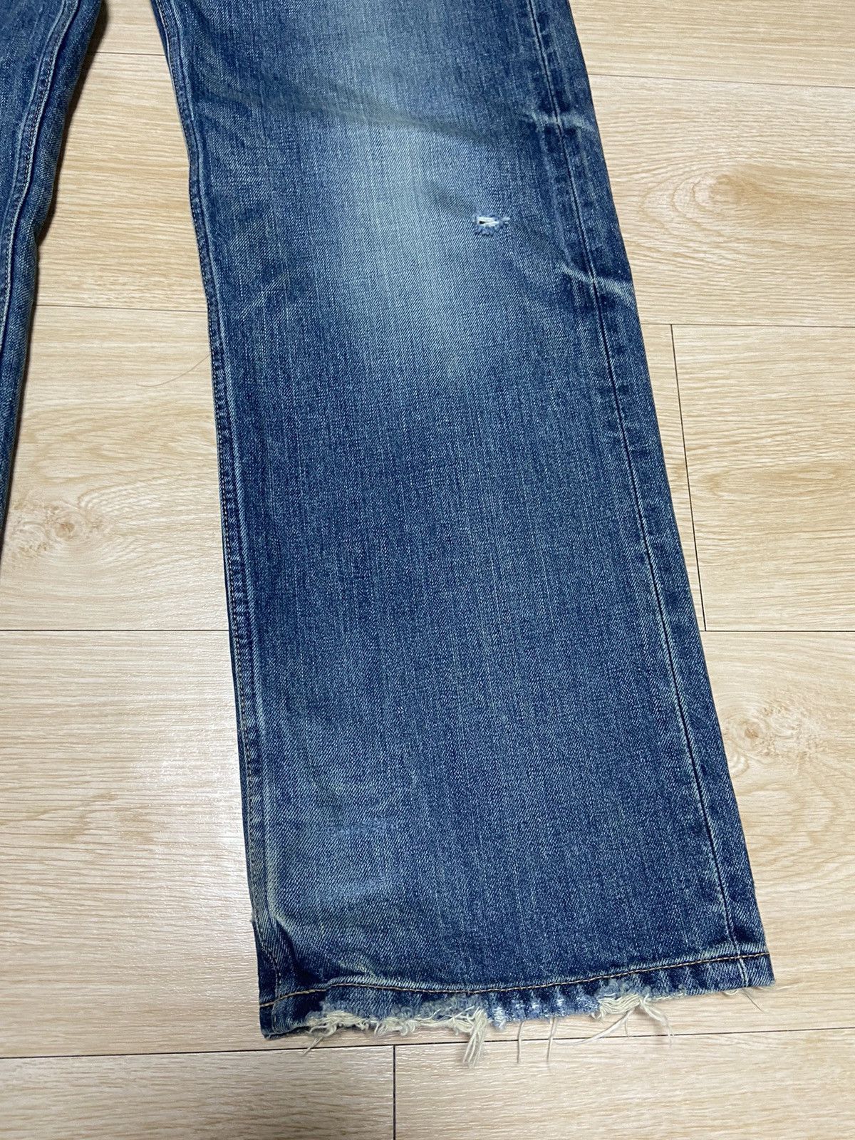 Celine × Hedi Slimane 29 Celine midnight sapphire Wesley denim pants jeans Size US 29 - 2 Thumbnail