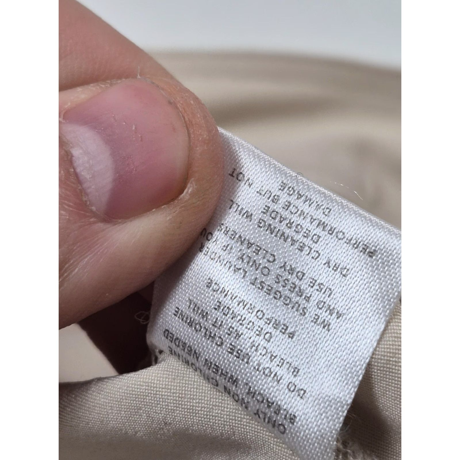 Mizzen+Main Mizzen+Main Harbour Shorts Mens 34 Beige Chino 10" Inseam Regular Waist 34 Casual Pockets MM Logo Menswear Size US 34 / EU 50 - 6 Thumbnail