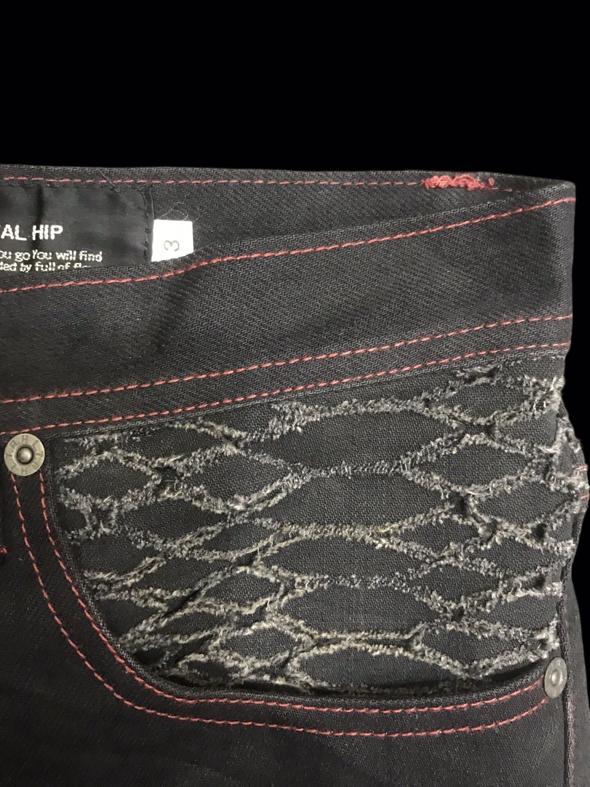 Japanese Brand 💥RAW DENIM FLARE💥Archival L7 Tokyo Style Sturdy Denim F134 Size US 33 - 9 Thumbnail