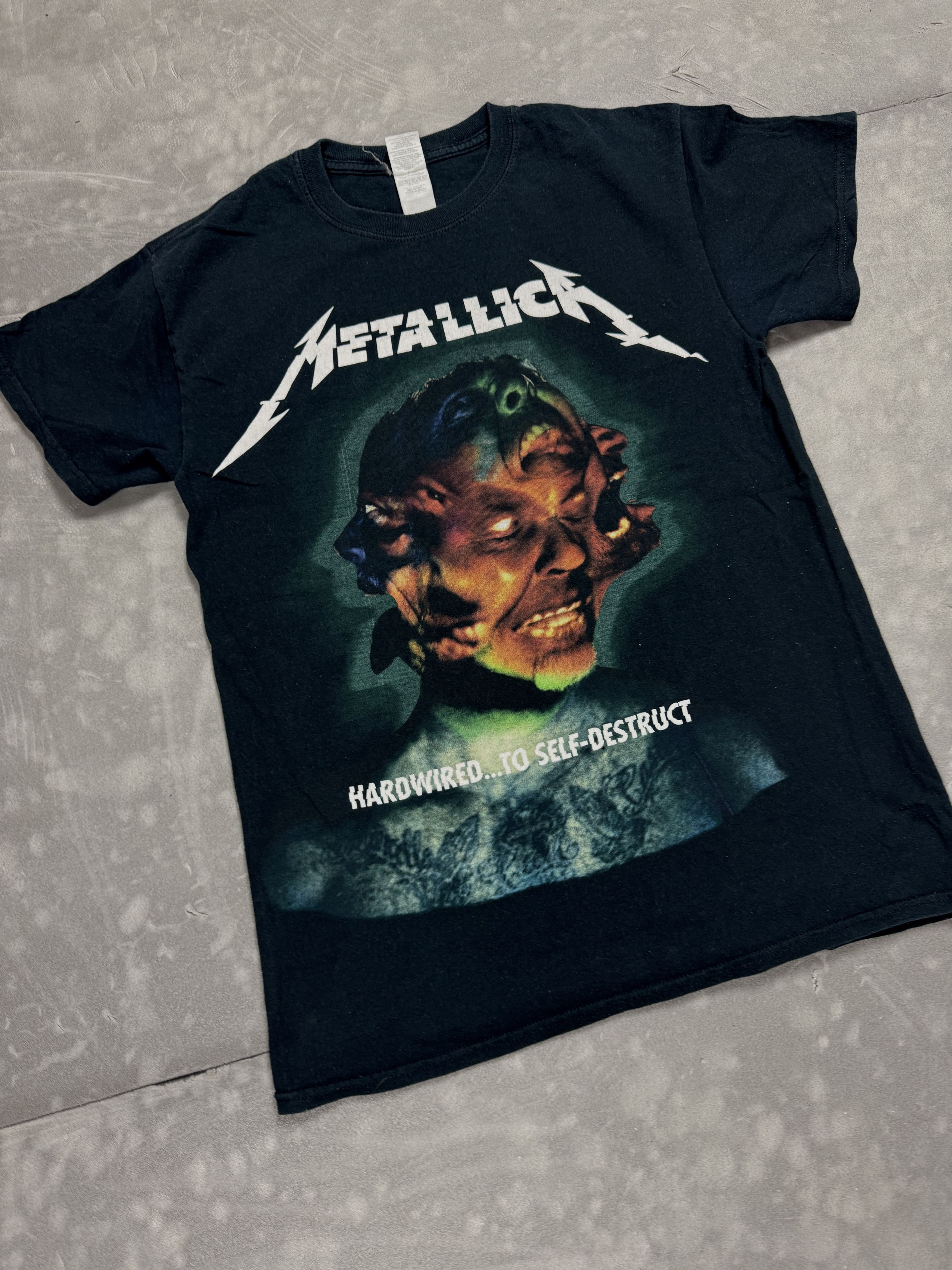 Metallica × Vintage Vintage Metallica big print T-shirt rock tee metal washed Size US M / EU 48-50 / 2 - 5 Thumbnail