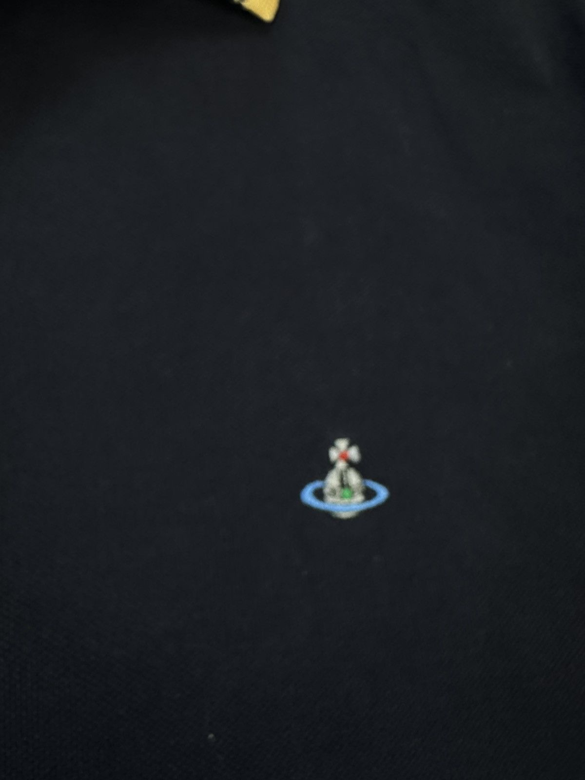 Vivienne Westwood Vivienne Westwood longsleeve poli shirt mens navy logo rare Size US M / EU 48-50 / 2 - 5 Thumbnail