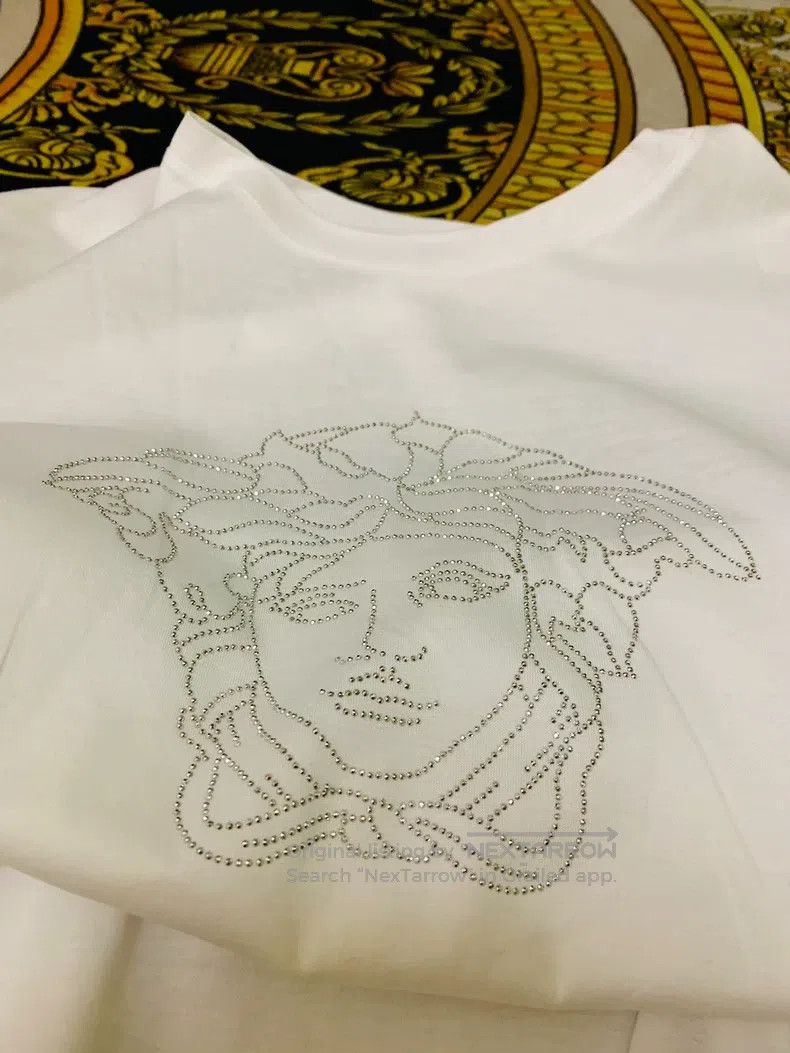 Versace Versace A diamond Medusa long-sleeved T-shirt Size US L / EU 52-54 / 3 - 4 Thumbnail