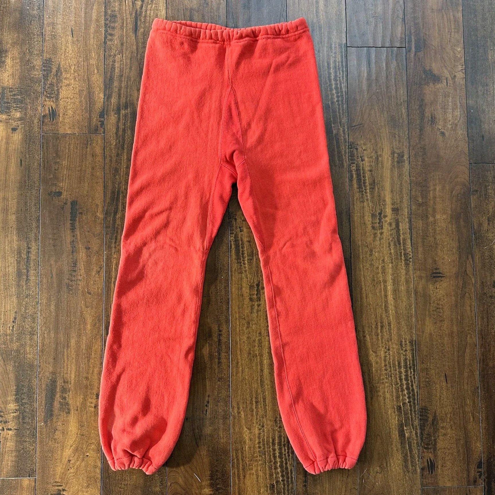 Champion VINTAGE Champion 1970s Reverse Weave Sweatpants Men M Red Casual Joggers Retro Size US M / EU 48-50 / 2 - 2 Thumbnail