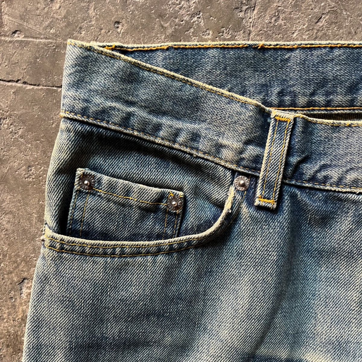 Helmut Lang × Vintage Helmut lang vintage sanded denim pants Size US 32 / EU 48 - 5 Thumbnail