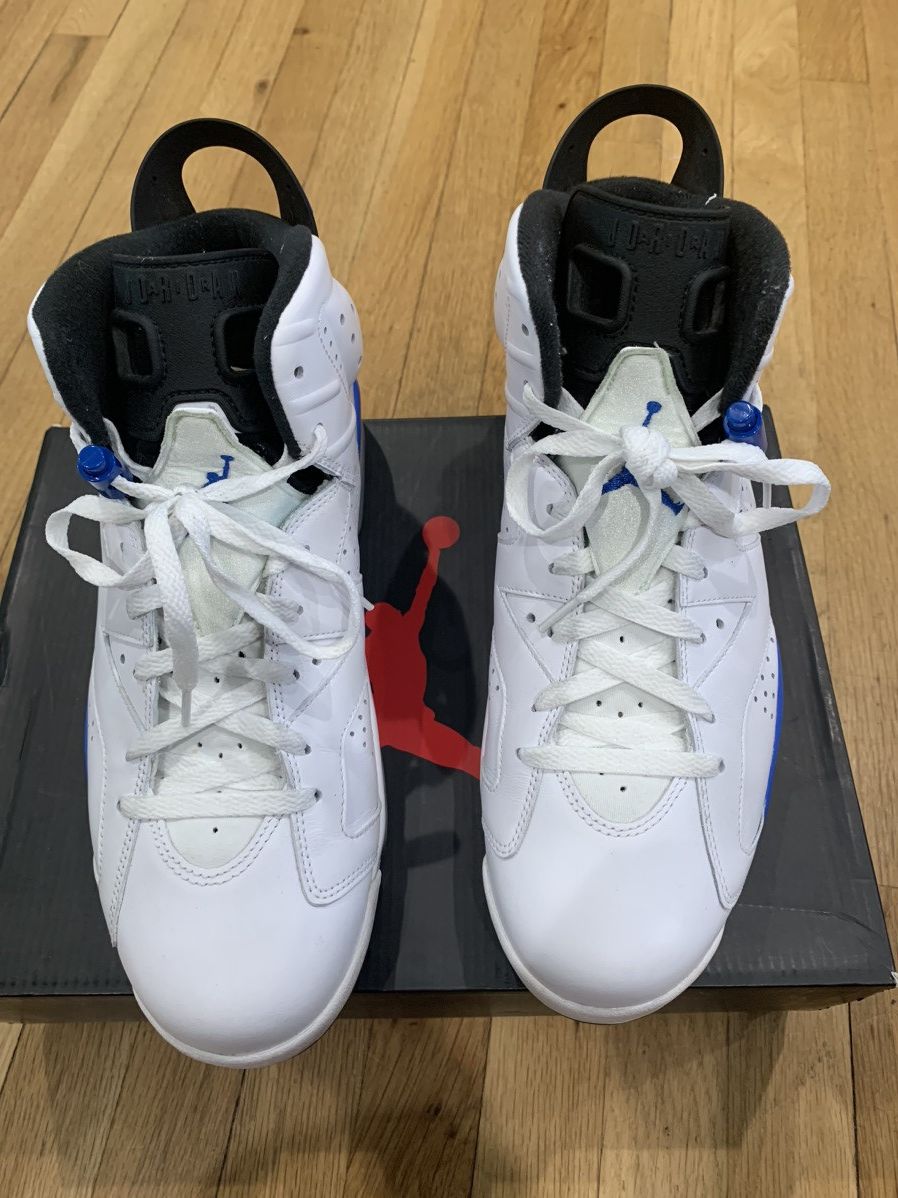 Jordan Brand Jordan 6 Sport Blue Size US 12.5 / EU 45-46 - 2 Thumbnail