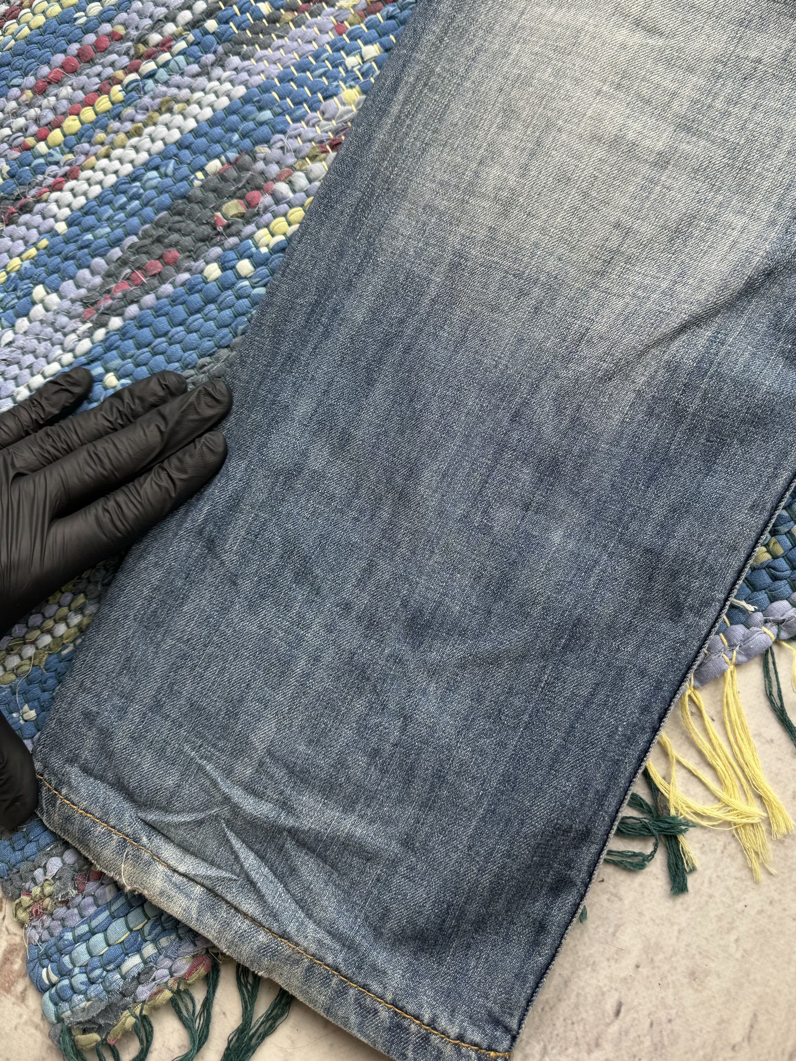 Japanese Brand Vintage Jeans With Many Metal Details A482(368) Size US 31 - 15 Thumbnail