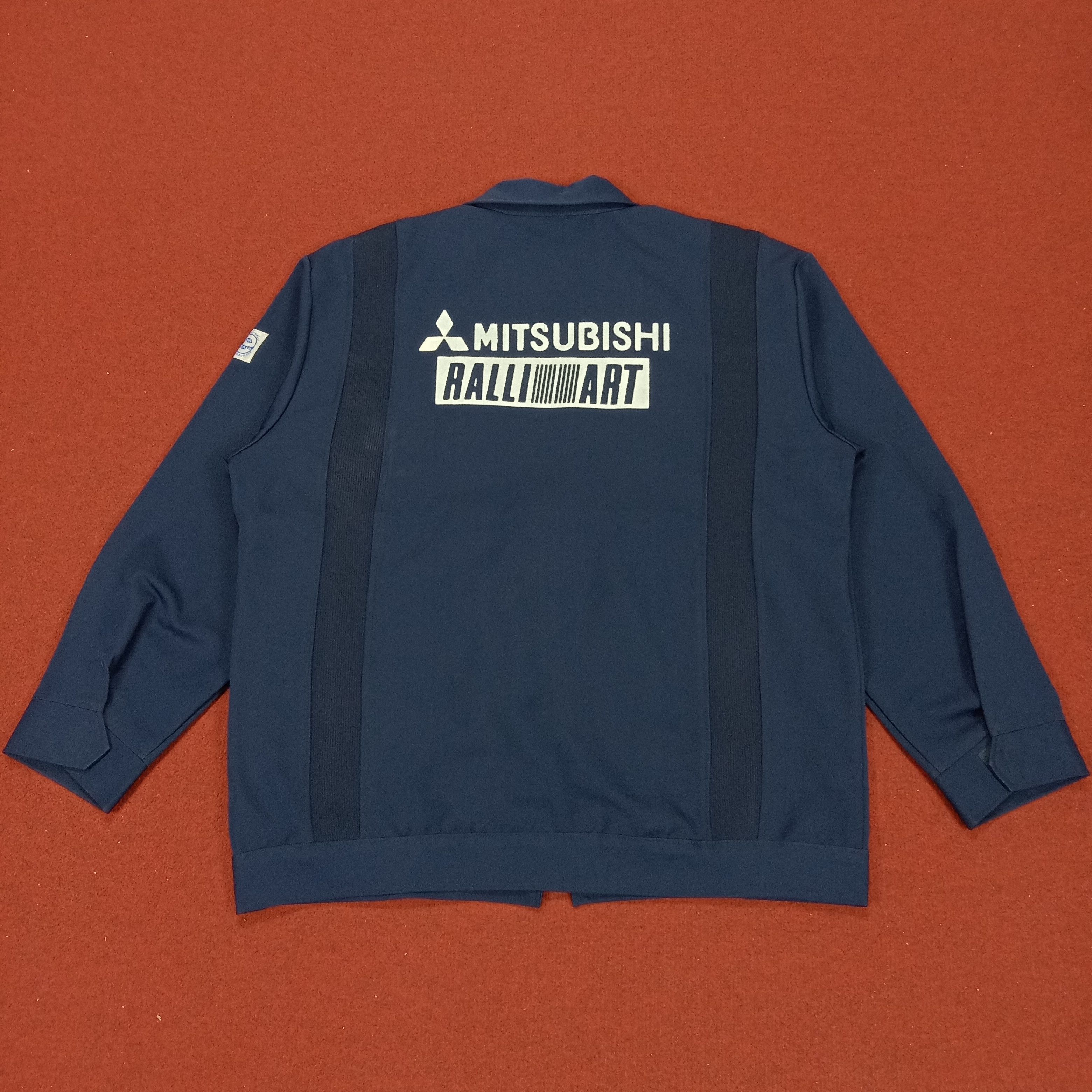 Japanese Brand × Vintage Mitsubishi Ralli Art Custom Jacket Japanese Motorsports Size US L / EU 52-54 / 3 - 1 Thumbnail