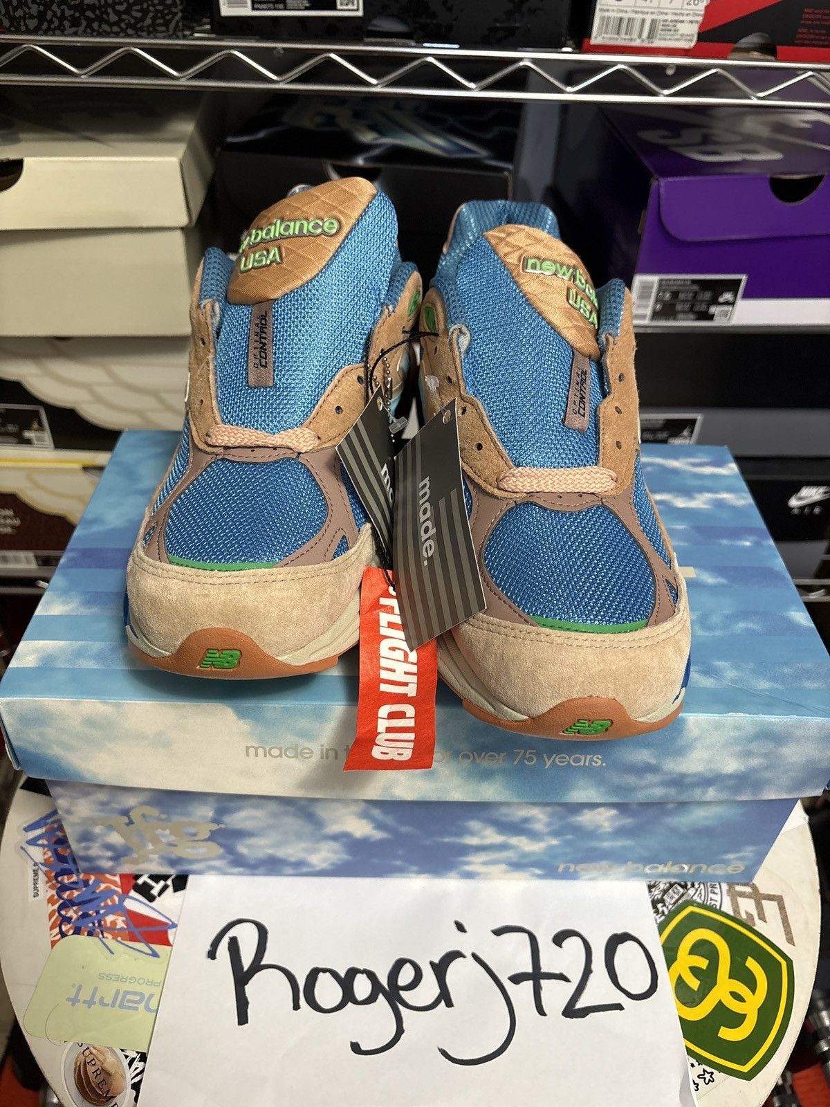 Joe Freshgoods × New Balance New Balance 990 Joe Freshgoods Outside Clothes Size US 8 / EU 41 - 4 Thumbnail