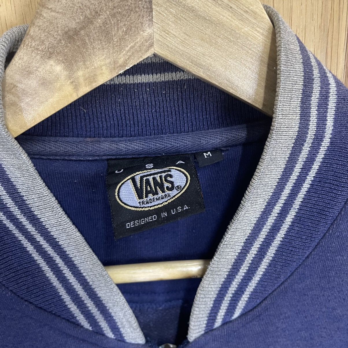 Vans Vintage 90s Vans Varsity Jacket Size US M / EU 48-50 / 2 - 8 Thumbnail