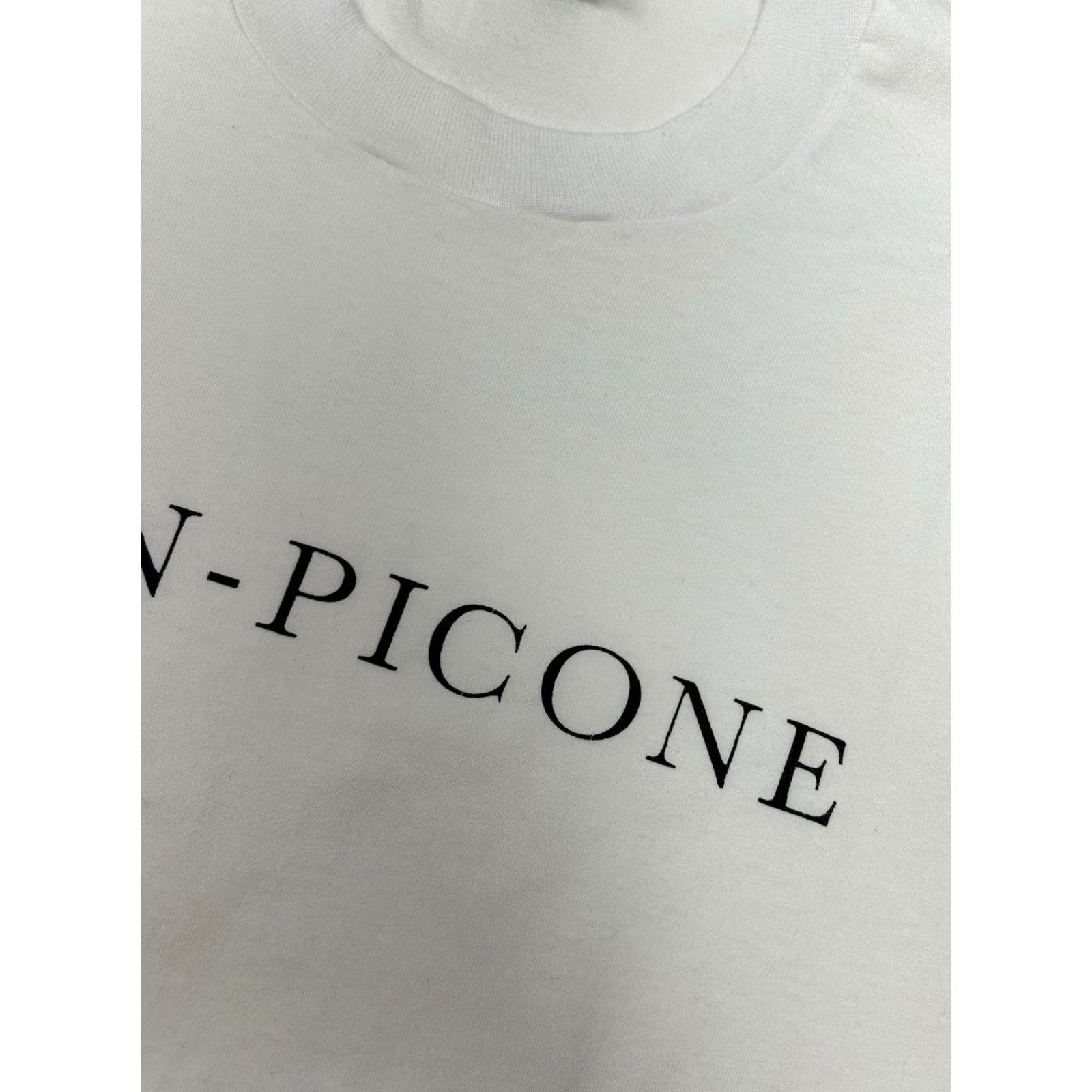 Evan Picone VINTAGE Evan Picone Shirt Adult XL White USA Spellout Brand Promo Tee Rare Screen Stars Tag 90s Size US XL / EU 56 / 4 - 5 Thumbnail