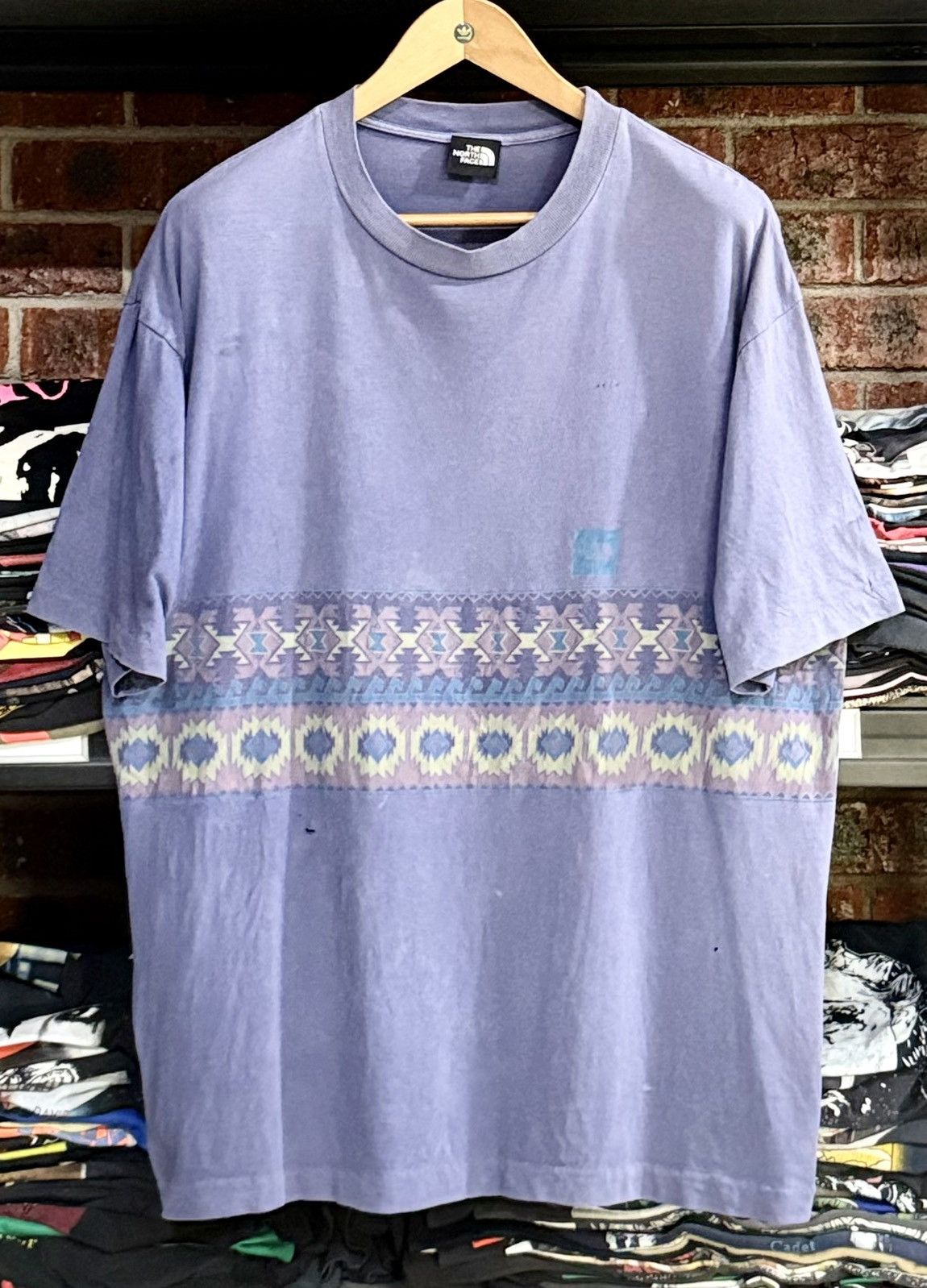 The North Face Thrashed Vintage 90s The North Face Bandana Sun Faded Tnf T Size US XL / EU 56 / 4 - 1 Thumbnail