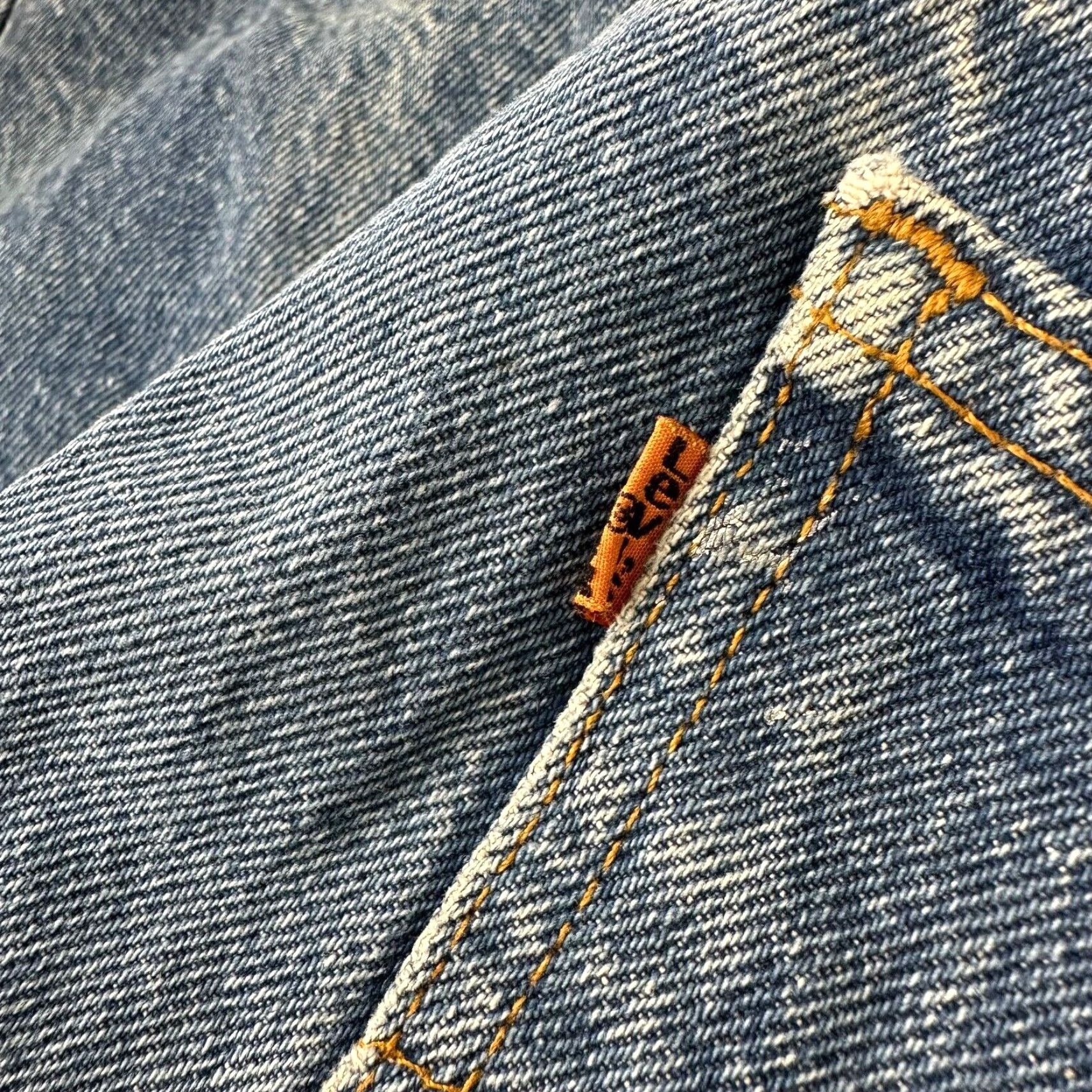 Denime VINTAGE Levi's 1980s Orange Tab 40509 Straight Denim Jeans Adult Men 38x30 Blue Casual Size US 30 / EU 46 - 3 Thumbnail