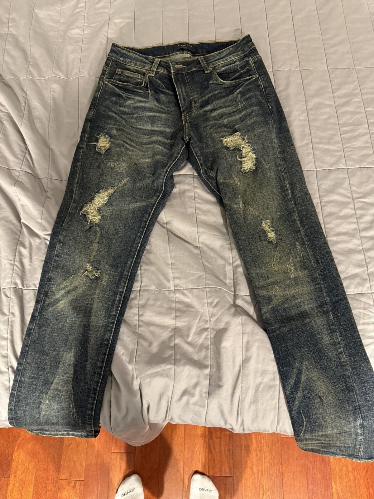 Richie Le Collection Richie Le Collection ripped jeans Size US 30 / EU 46 - 1 Thumbnail