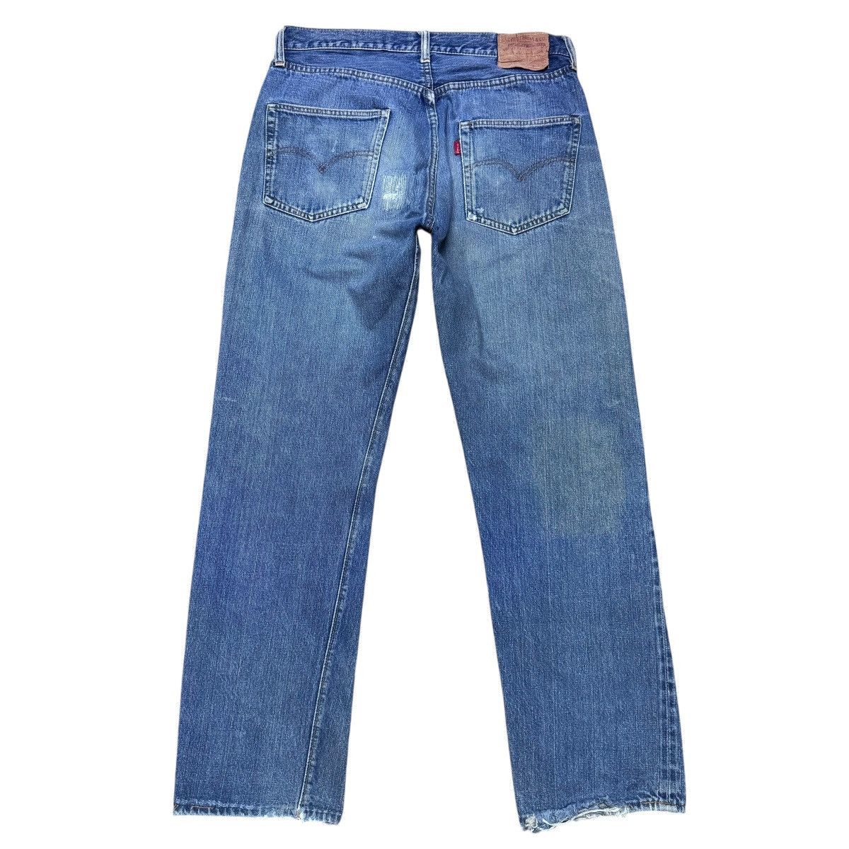 Levi's Vintage 70s Levis 501 Redline Selvedge Jeans Single Stitch Size US 33 - 2 Thumbnail