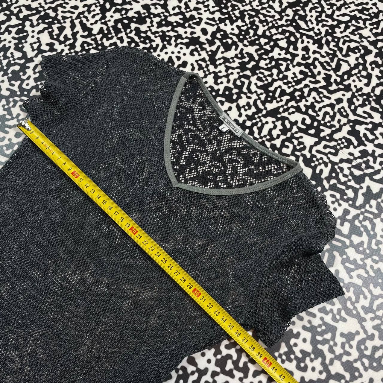 Japanese Brand Vintage Y2K Japanese Mesh Retro T-shirt Avant Garde Style Size M / US 6-8 / IT 42-44 - 14 Thumbnail