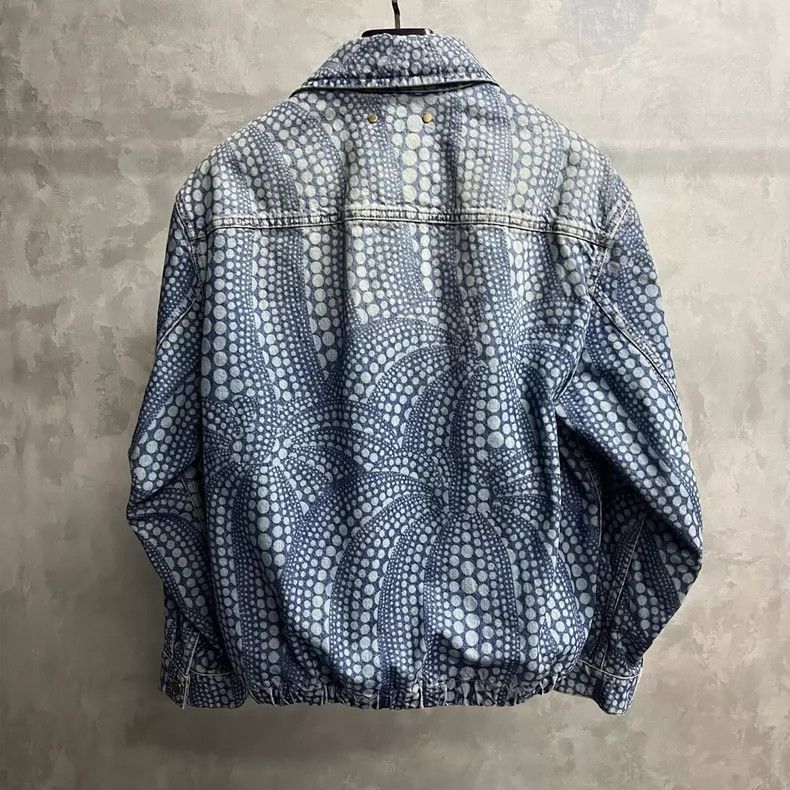 Louis Vuitton Louis Vuitton Louis Vuitton Blue Pumpkin Pattern Denim Jac Size US L / EU 52-54 / 3 - 5 Thumbnail