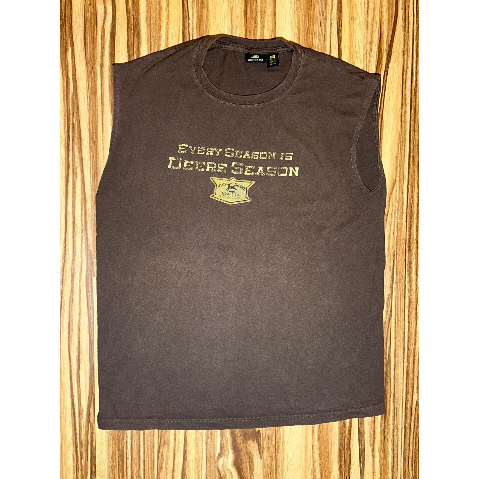 John Deere John Deere Brown Tank Top Bundle Of 2 Size L XL Size L / US 10 / IT 46 - 3 Thumbnail