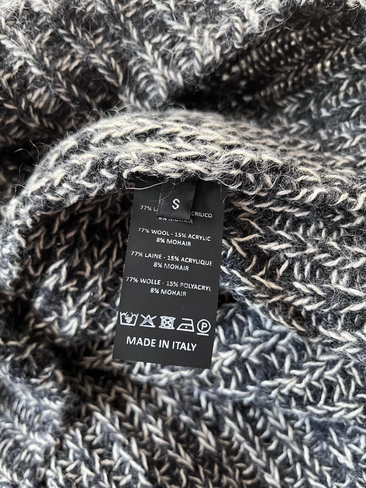 Raf Simons Raf Simons A/W 2020/21 Patchwork sweater wool Size US S / EU 44-46 / 1 - 10 Thumbnail