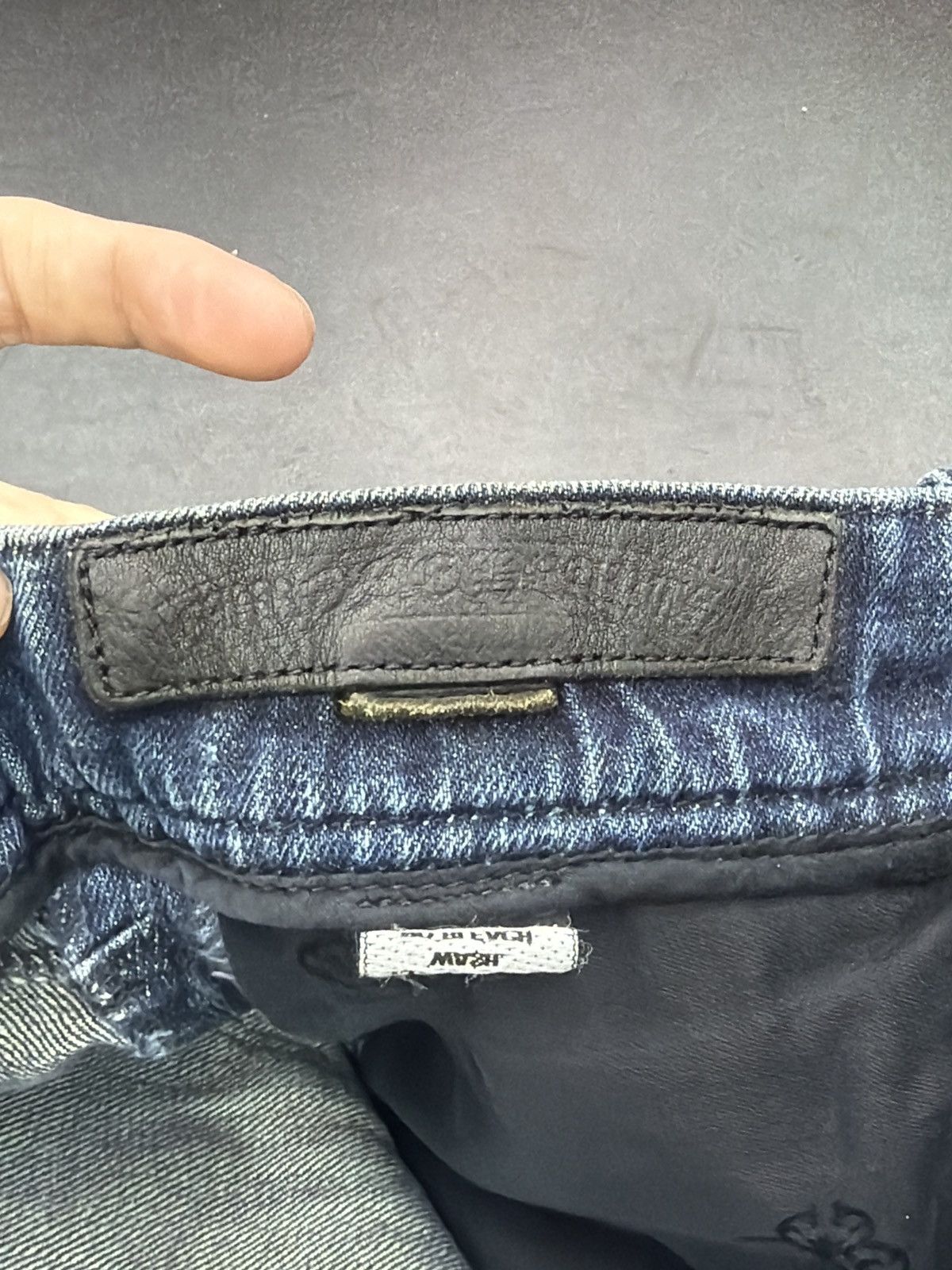 Chrome Hearts Chrome Hearts Patch Jeans Crosses Leather Blue Jean Size US 32 / EU 48 - 15 Thumbnail
