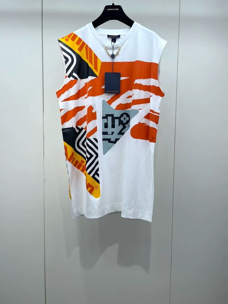Louis Vuitton Louis Vuitton Geometric print dress Size M / US 6-8 / IT 42-44 - 1 Thumbnail