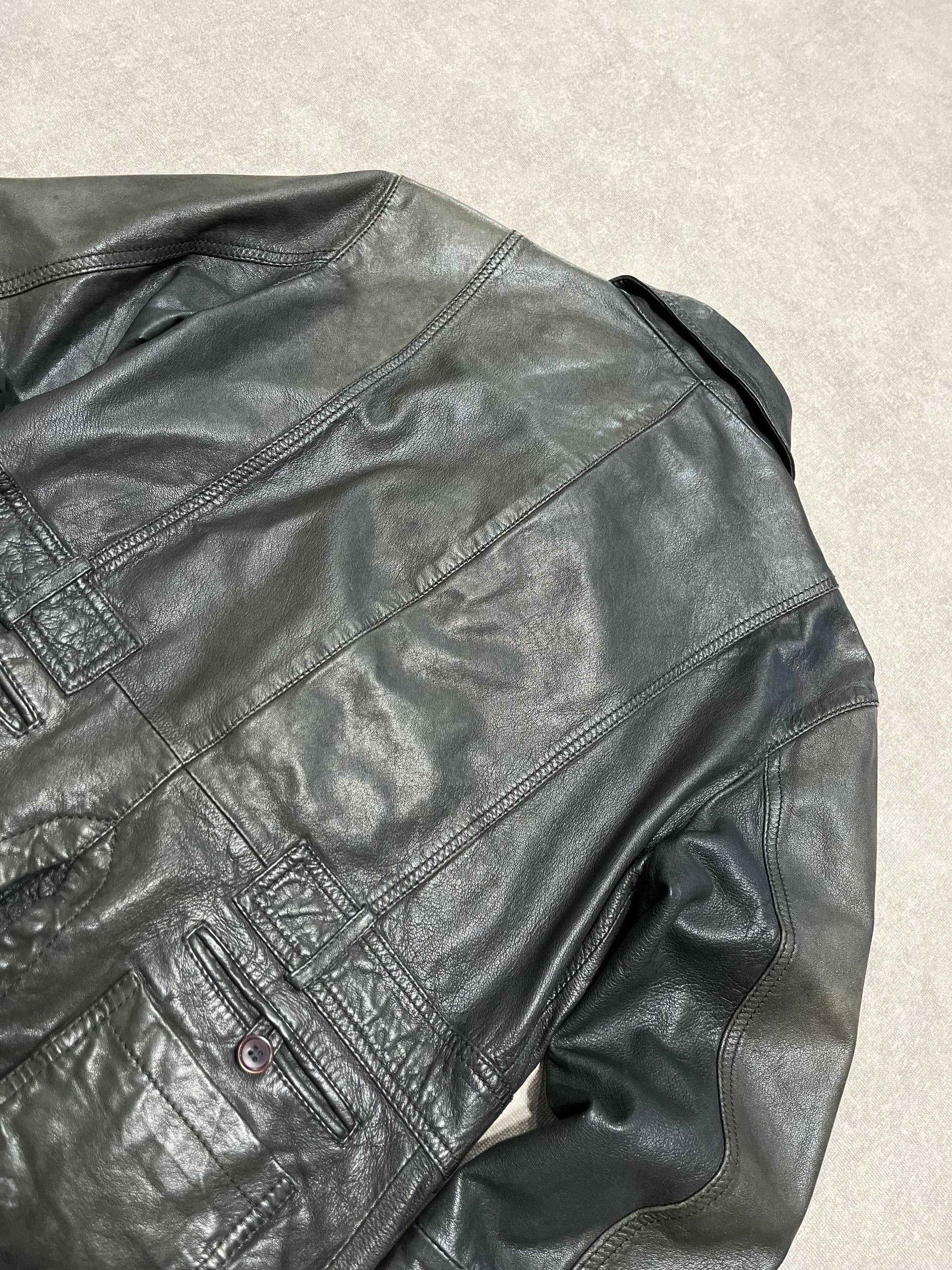 MAX&Co. Womens Max&Co. Real Leather Jacket Zip Vintage Size 42IT Size M / US 6-8 / IT 42-44 - 12 Thumbnail