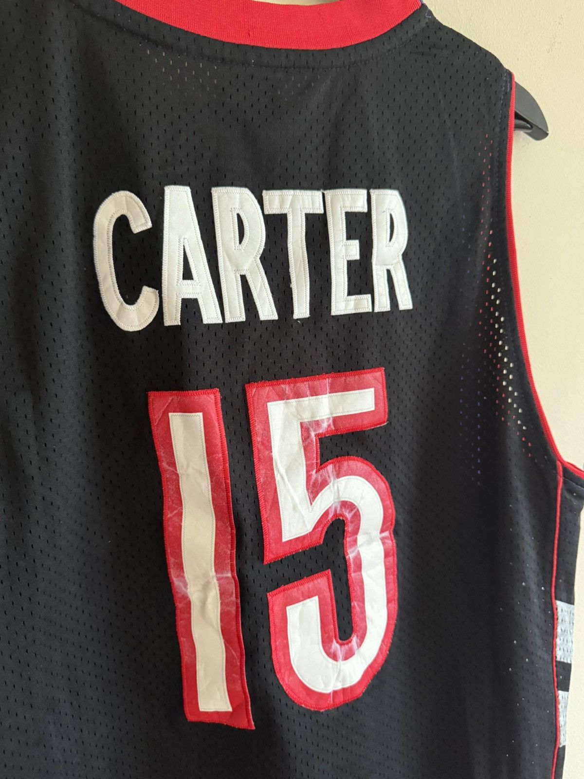 Nike Vintage 90s Jersey Nike Toronto Raptors #15 Vince Carter Size US L / EU 52-54 / 3 - 8 Thumbnail