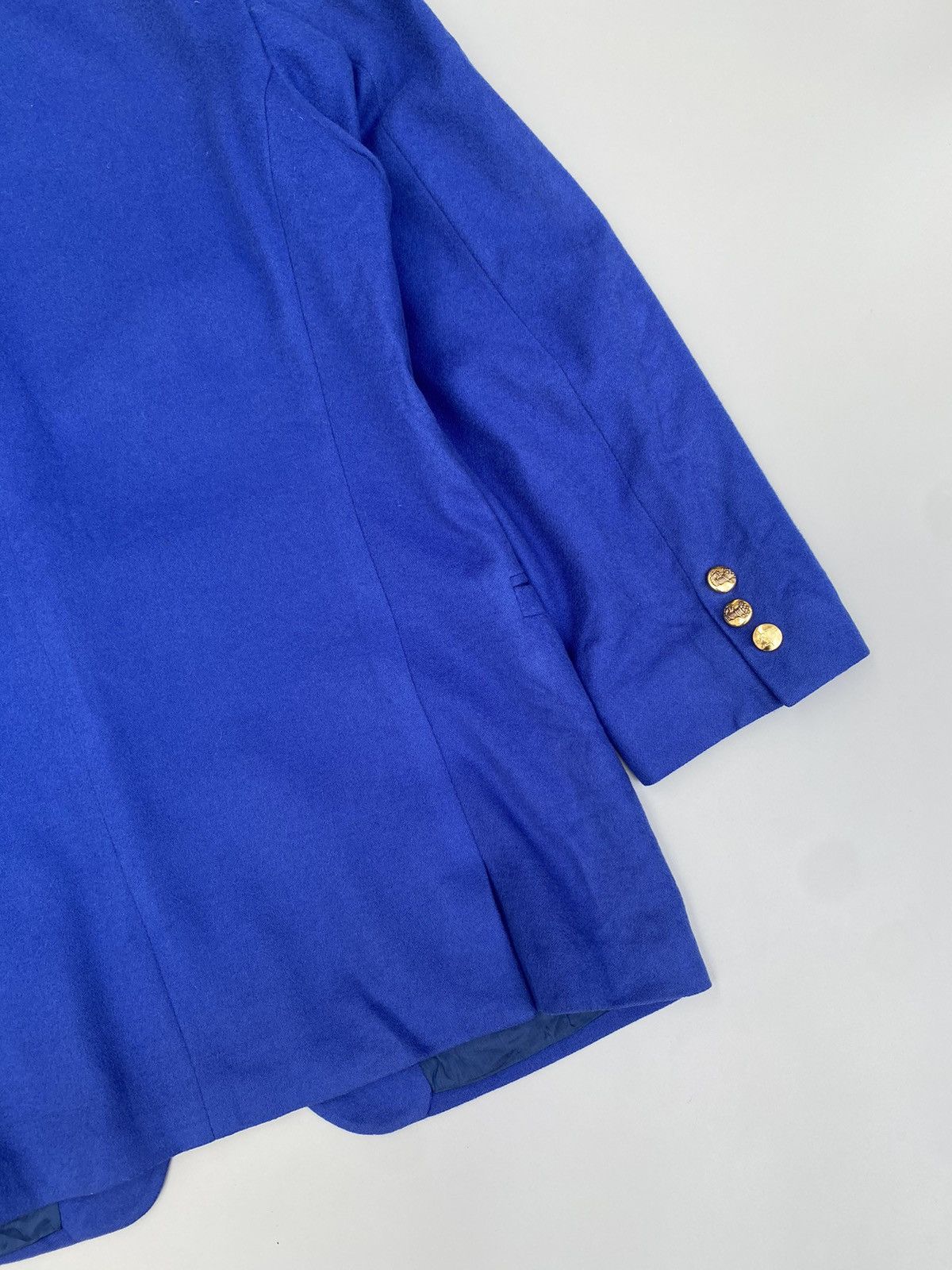 Versace × Vintage 90s Versace Istante Wool Blazer Size US L / EU 52-54 / 3 - 15 Thumbnail