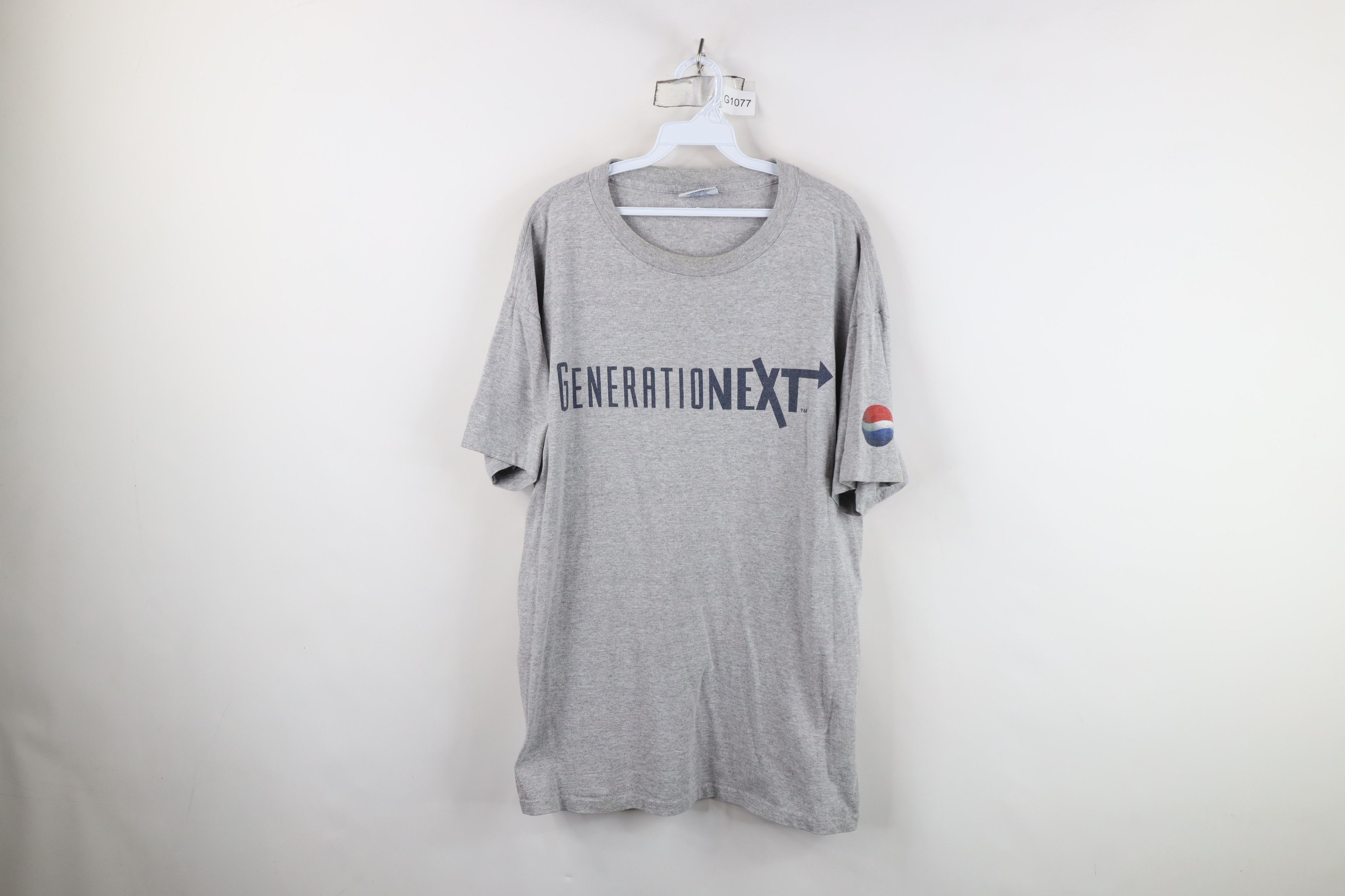 Vintage Vintage 90s Streetwear Pepsi Co Generation Next T-Shirt USA Size US L / EU 52-54 / 3 - 1 Thumbnail