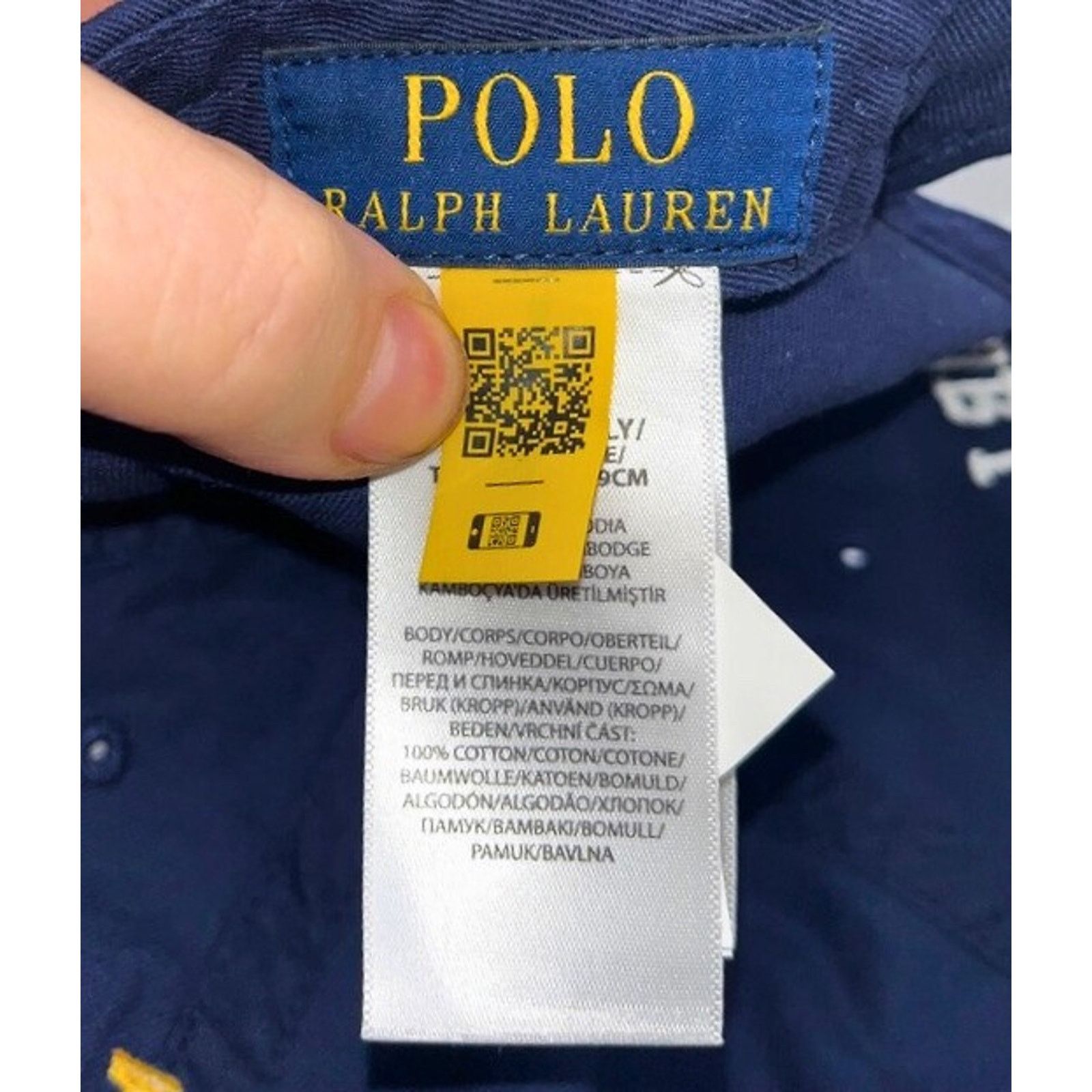 Polo Ralph Lauren Polo Ralph Lauren P-Wing Foot Adjustable Hat Leather Strap Size ONE SIZE - 11 Thumbnail