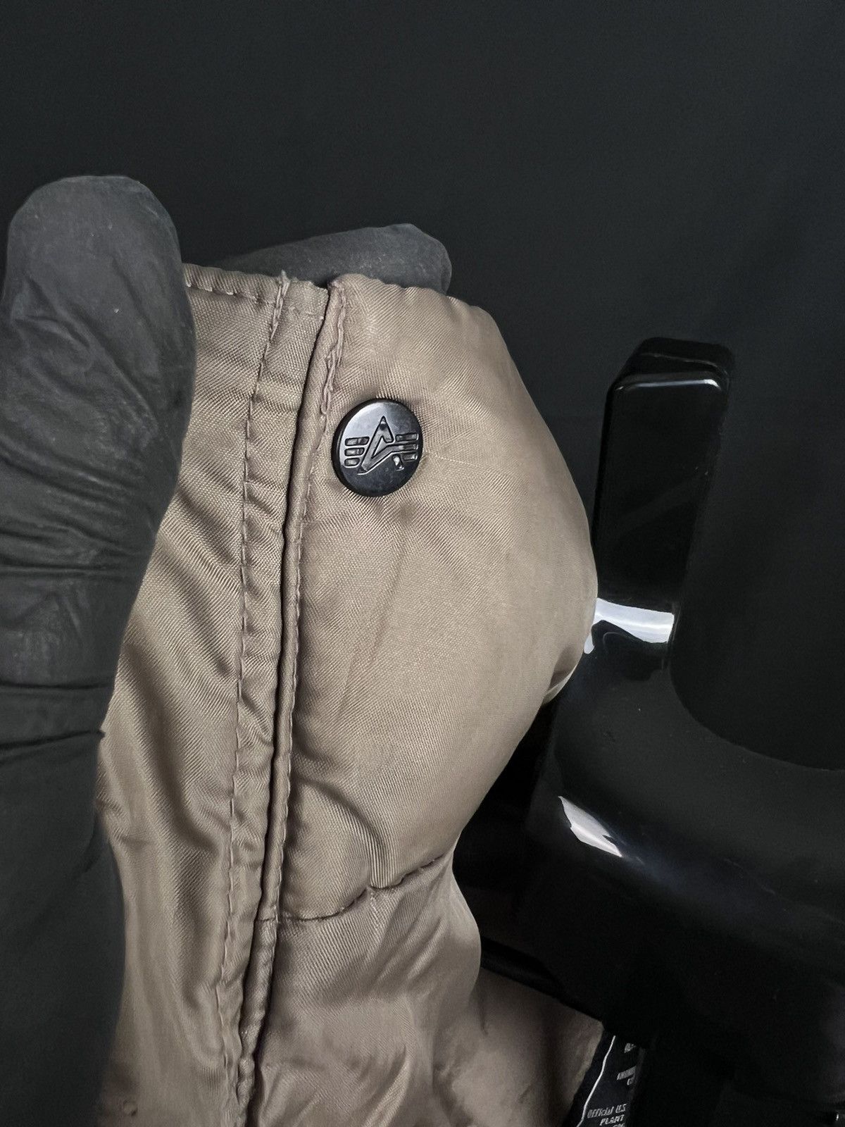 Alpha Industries × Vintage 🔴 Vintage oversize Alpha Industries down jacket with patch Size US XL / EU 56 / 4 - 9 Thumbnail