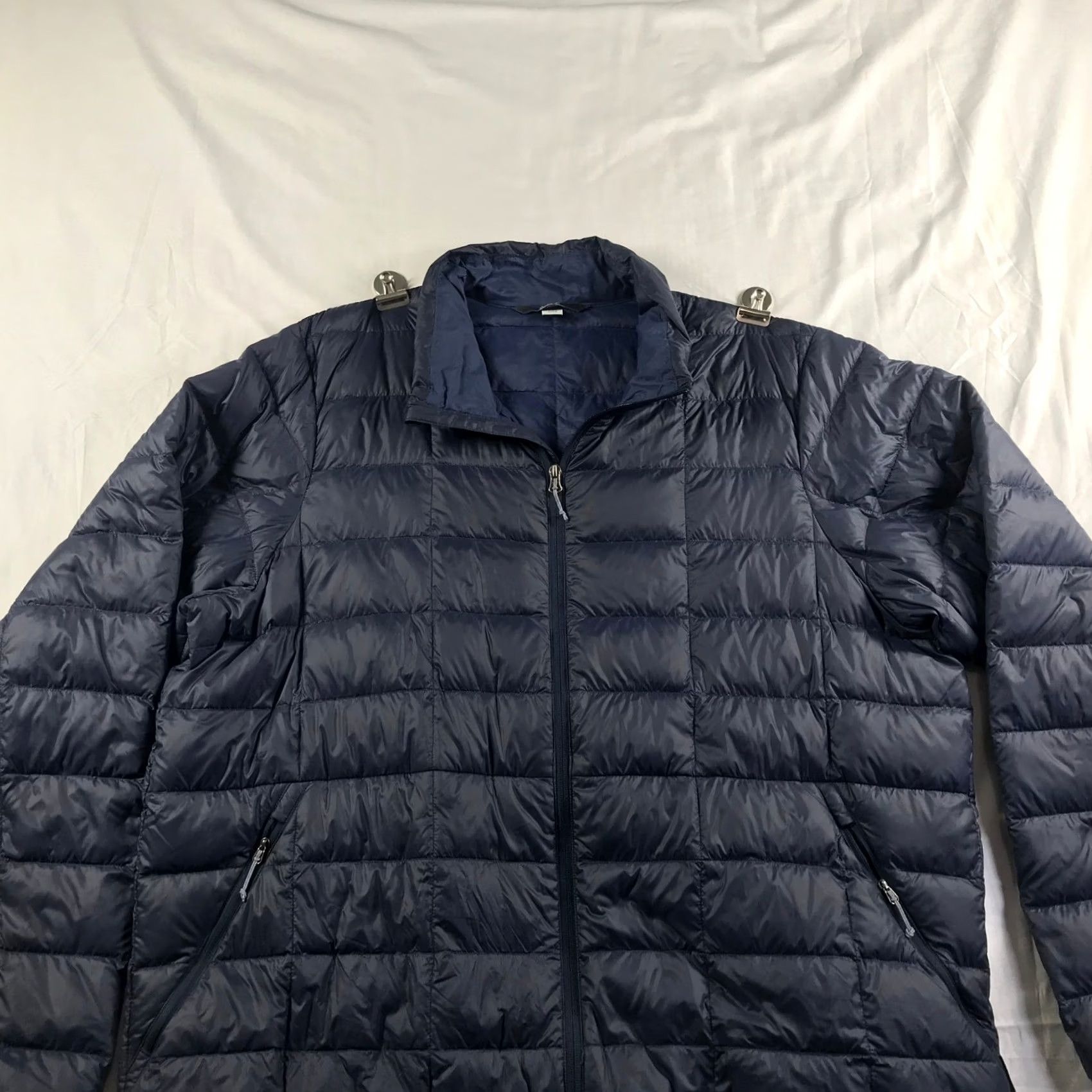 Vintage REI Co-op 650 Down Jacket Mens XXLarge Navy Blue Puffer Quilted Full Zip Coat Size US XXL / EU 58 / 5 - 6 Thumbnail