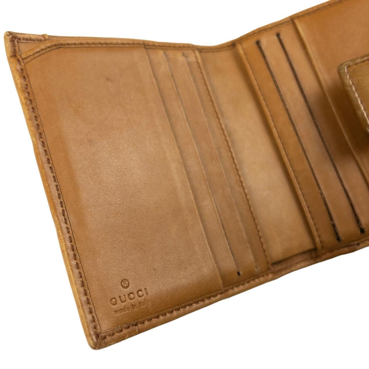 Gucci Vintage Gucci Monogram Leather Wallet Size ONE SIZE - 7 Thumbnail