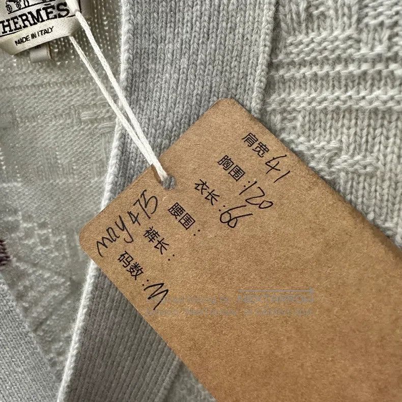 Hermes Hermes One-Sided Embroidered Fair Isle Cashmere Sweater Size M / US 6-8 / IT 42-44 - 5 Thumbnail