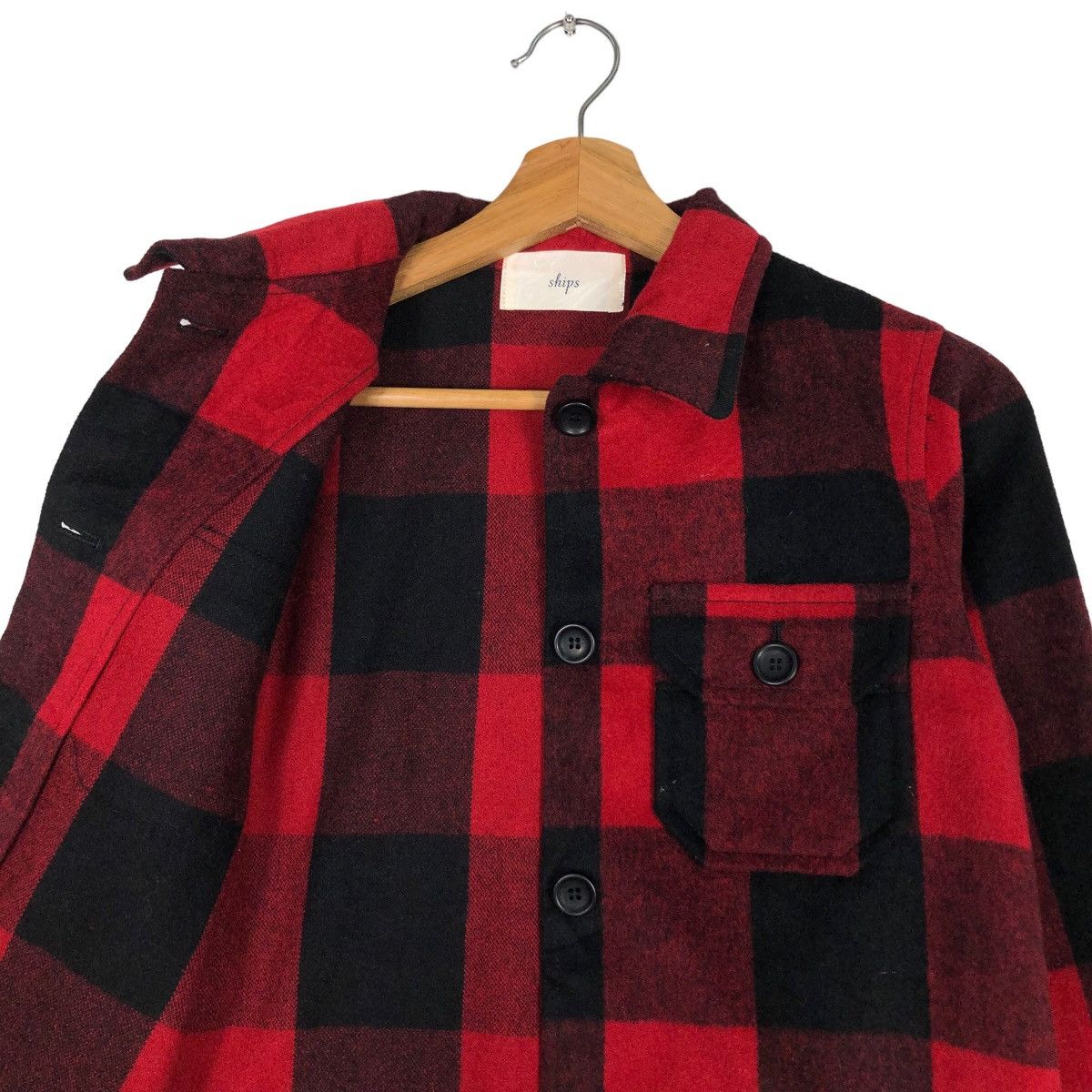 Japanese Brand Vintage Bomber Jacket Punk Design Tartan Ships Issey Miyake Size US M / EU 48-50 / 2 - 10 Thumbnail