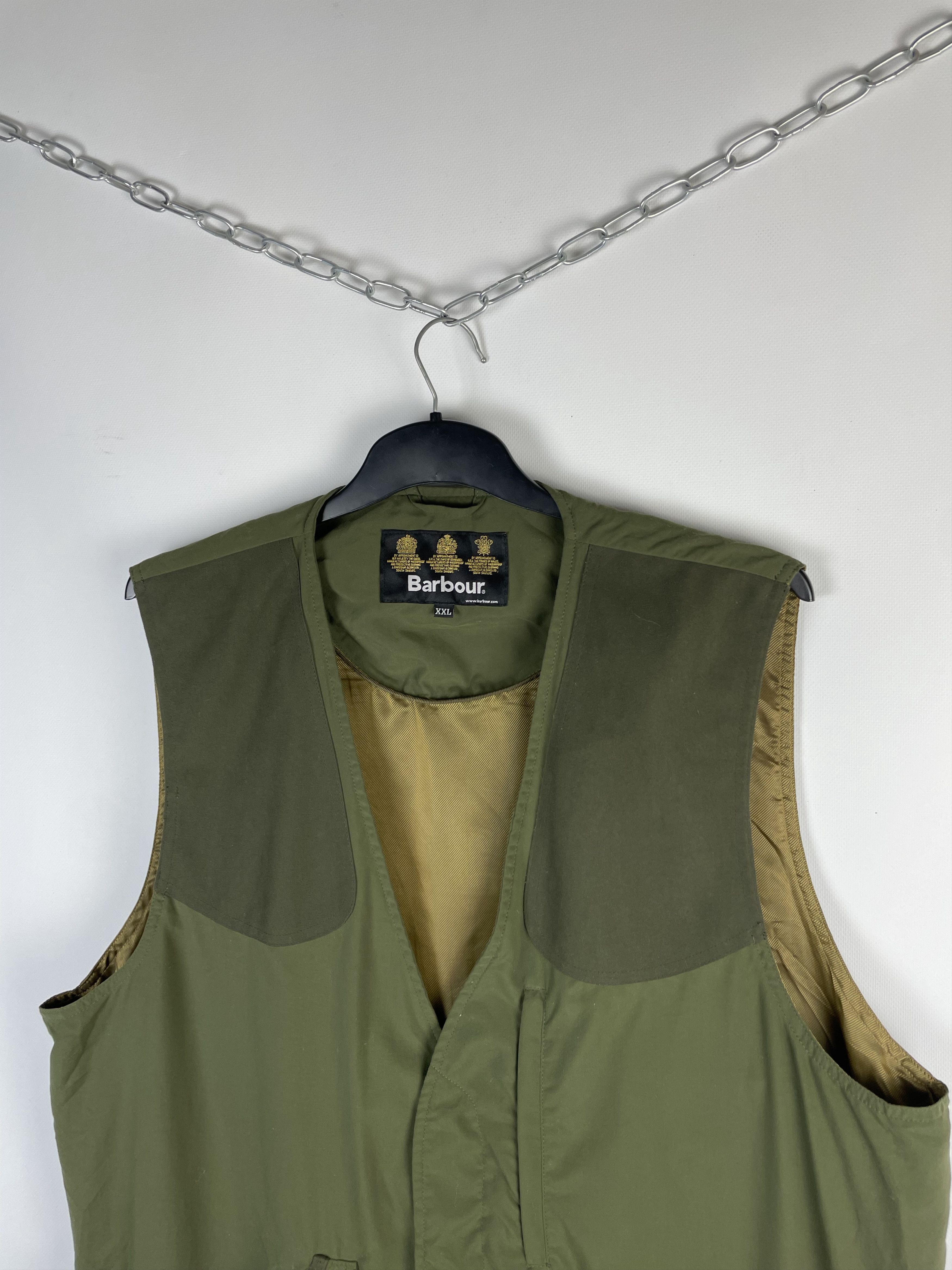 Barbour Mens Vintage BARBOUR Quilted Vest Size US XXL / EU 58 / 5 - 5 Thumbnail