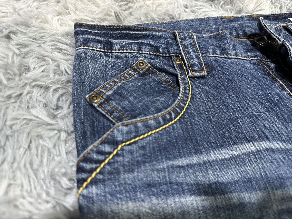 semanticdesign 🔥Ss09 Semantic Design Poem Skull Cross Flared Denim Size US 32 / EU 48 - 10 Thumbnail